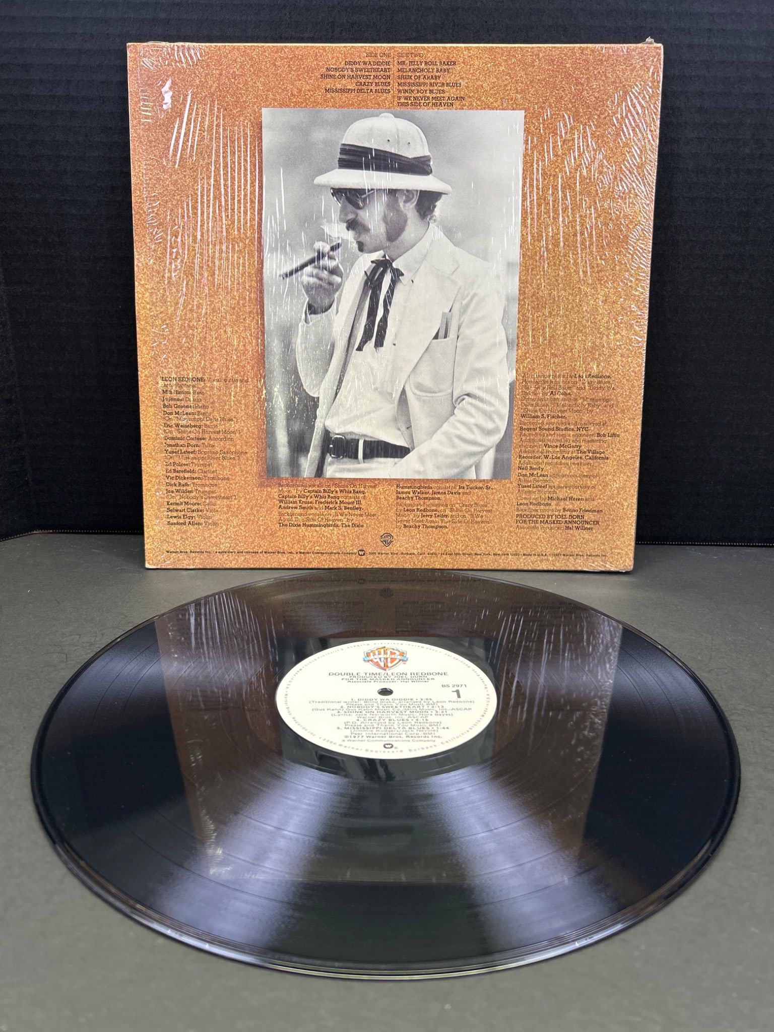 Leon Redbone Double Time Vinyl Record LP, Warner Bros. BSK 3199 - 2