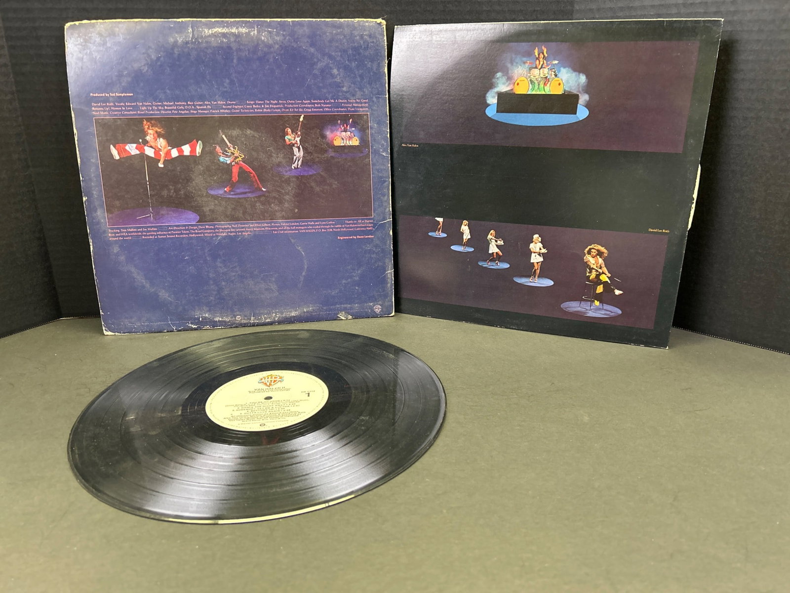 Van Halen Vinyl Record Album With Sleeve And Inner Artwork, 1984 - 3