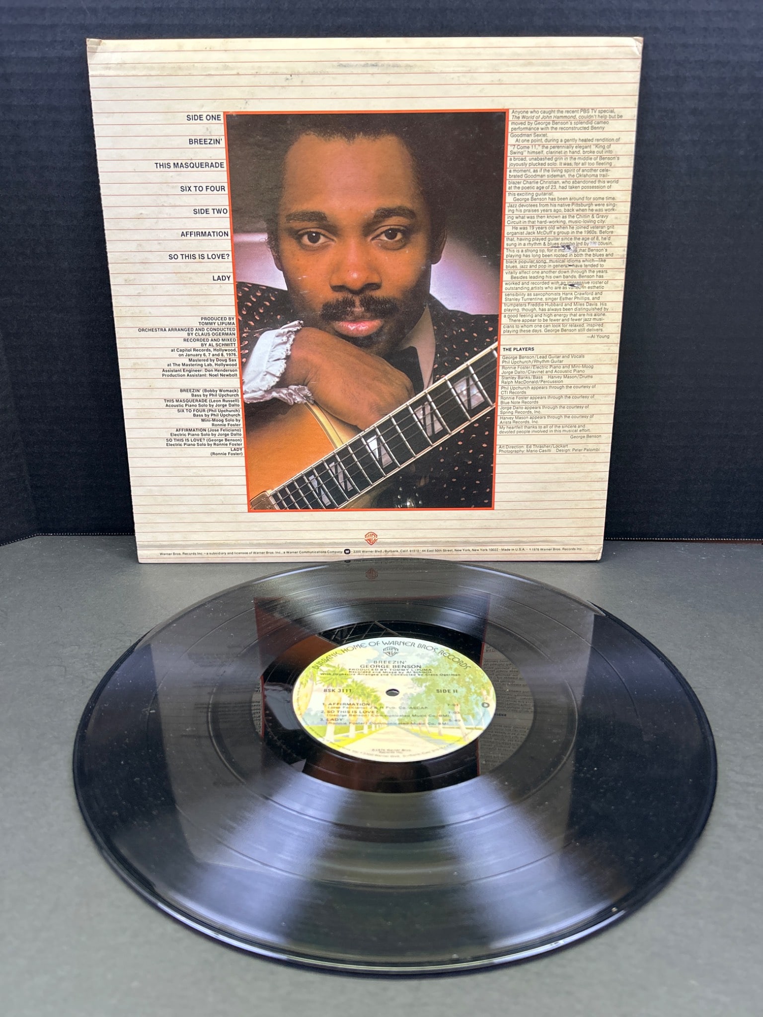 George Benson Breezin' Vinyl Album in Original Sleeve - 2