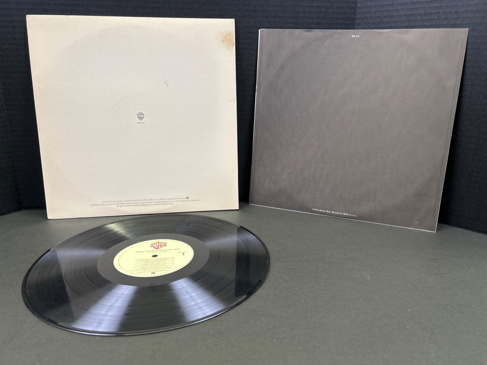 James Taylor Self-Titled Vinyl Record, Released by Apple Records, 1968 - 2