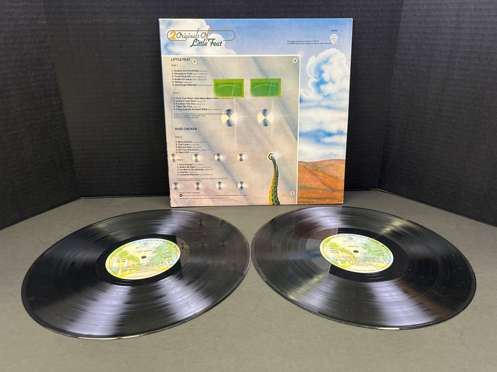 Little Feat 2 Originals of Little Feat Double LP Set, Warner Bros. Records, 1975 - 2