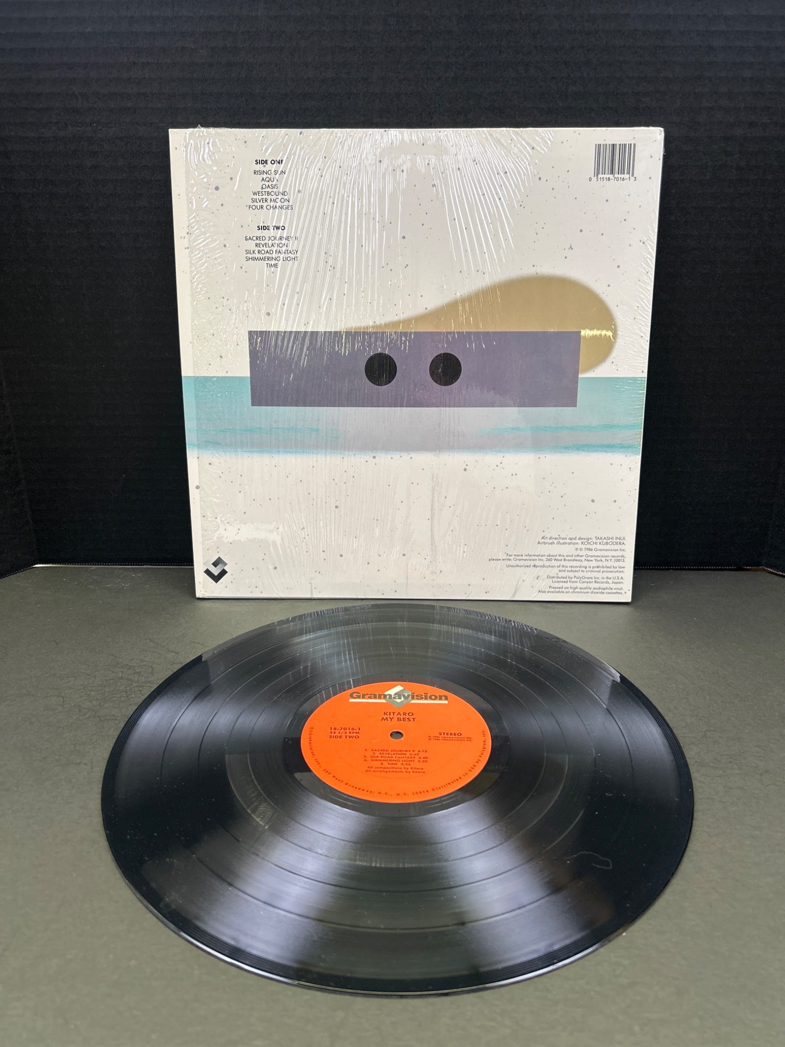 Vinyl Record with Cover Art and Insert Sleeve - 2
