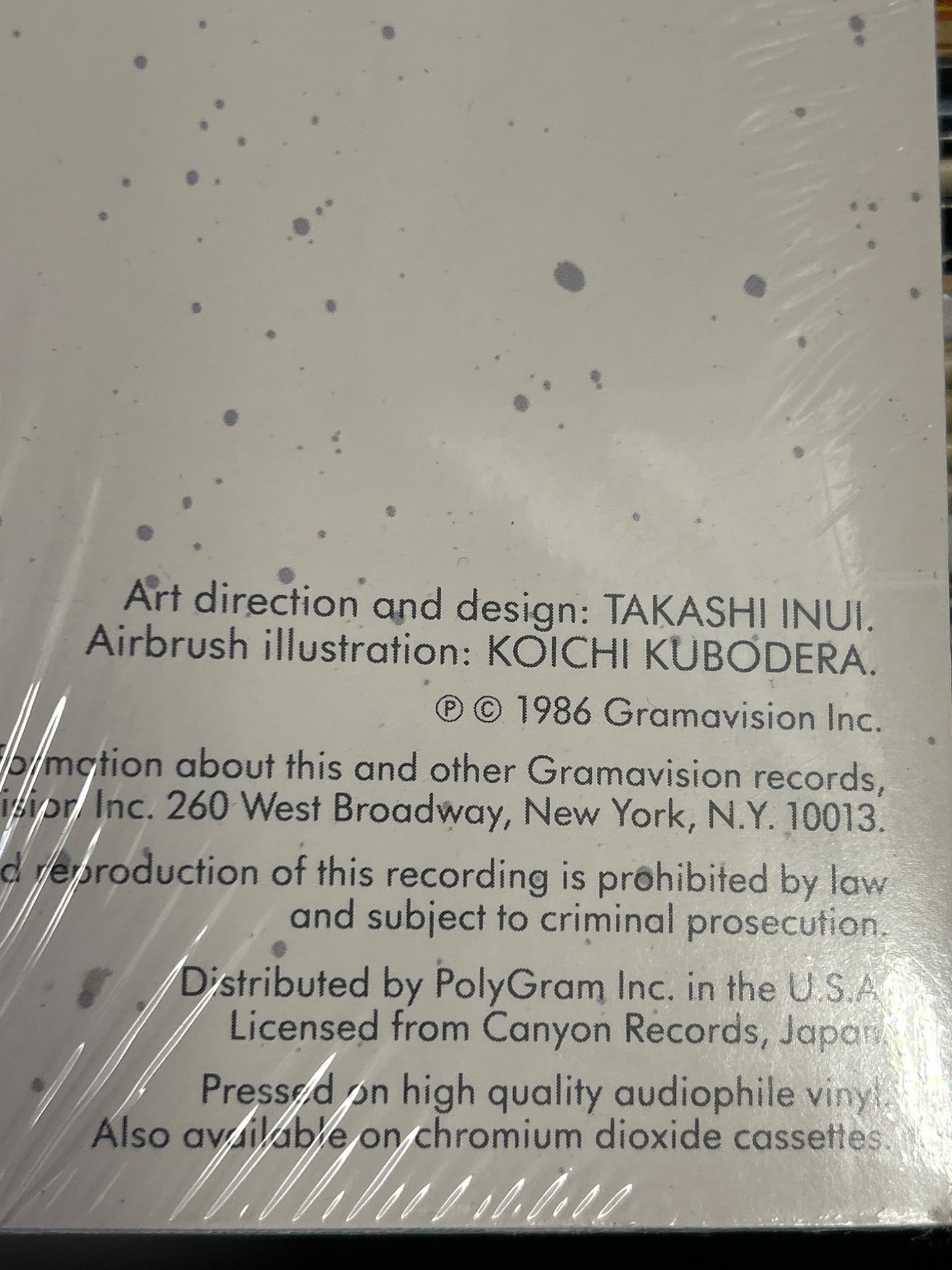 Vinyl Record with Cover Art and Insert Sleeve - 4
