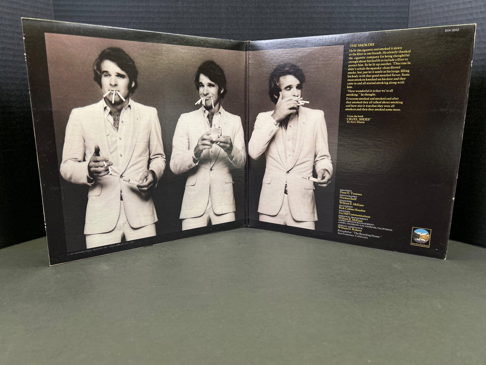Steve Martin 'Let's Get Small' Comedy Album, Vinyl LP, 1977 - 3