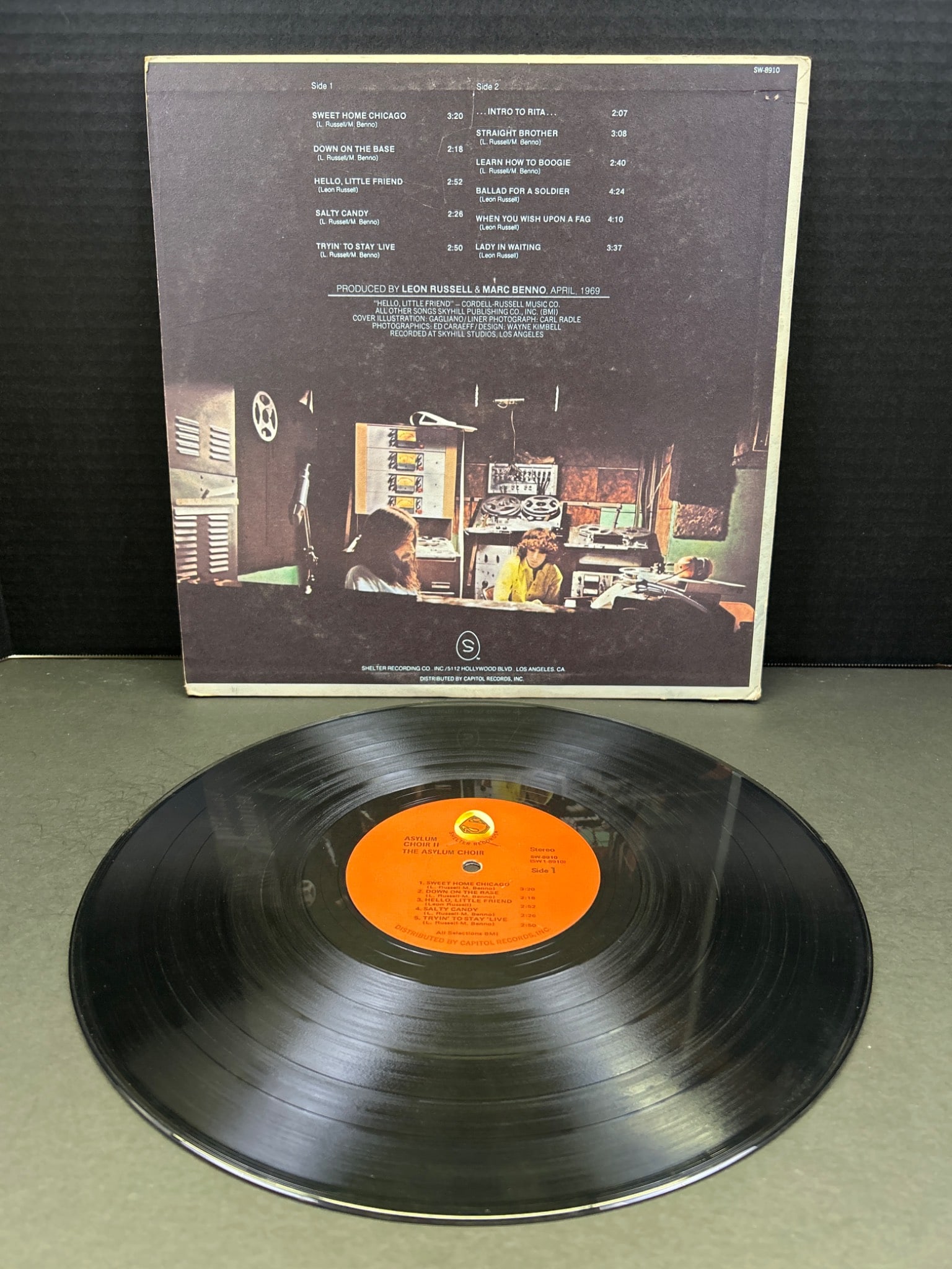 1968 Vinyl Record of Super Session by Al Kooper, Mike Bloomfield, and Stephen Stills - 2