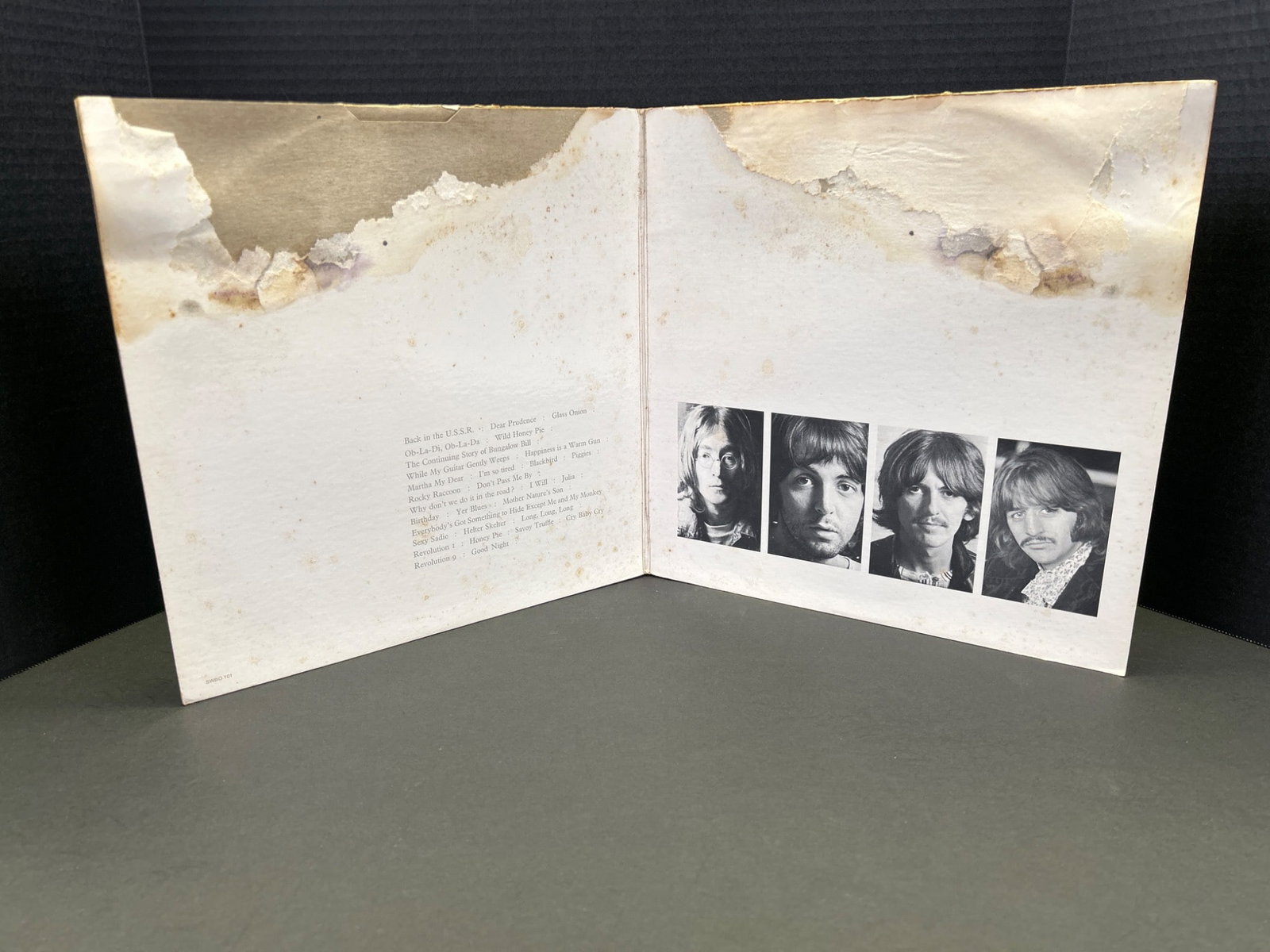 The Beatles White Album Vinyl Record Set - 4