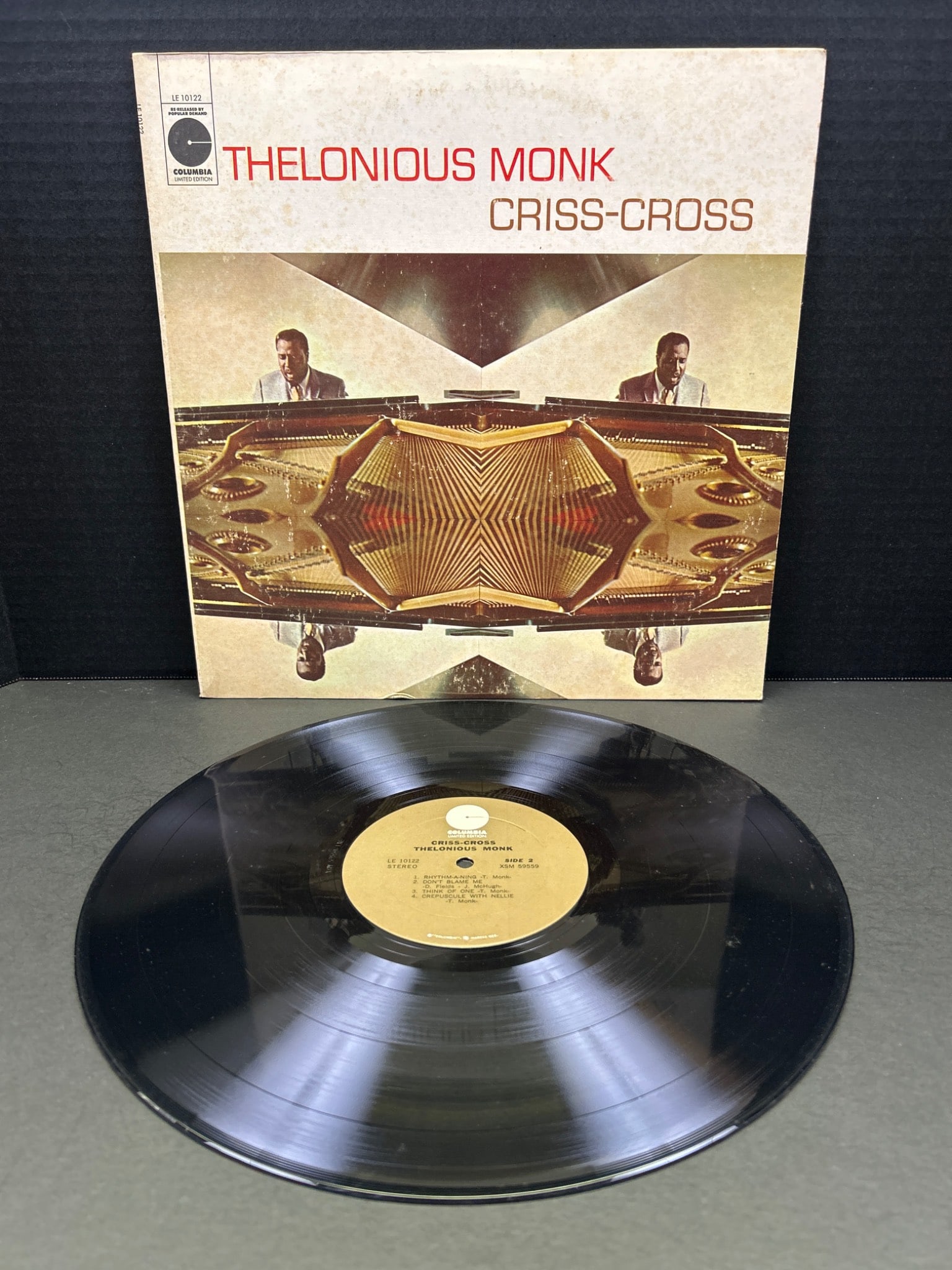 Thelonious Monk Criss-Cross Vinyl LP Columbia CS 8838 (1 of 2)