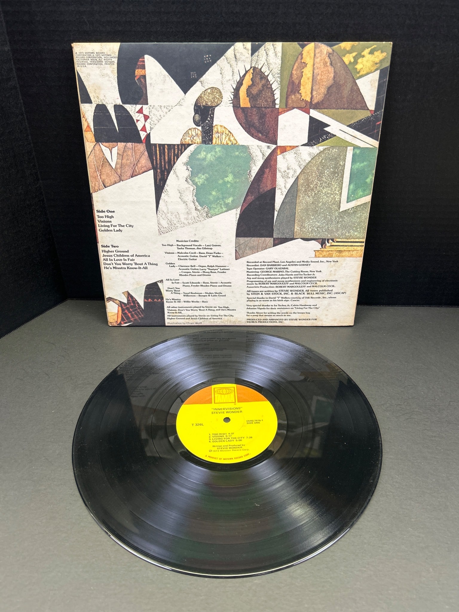 Revolutionary Immigrants Vinyl Record with Original Sleeve and Gatefold Artwork - 2