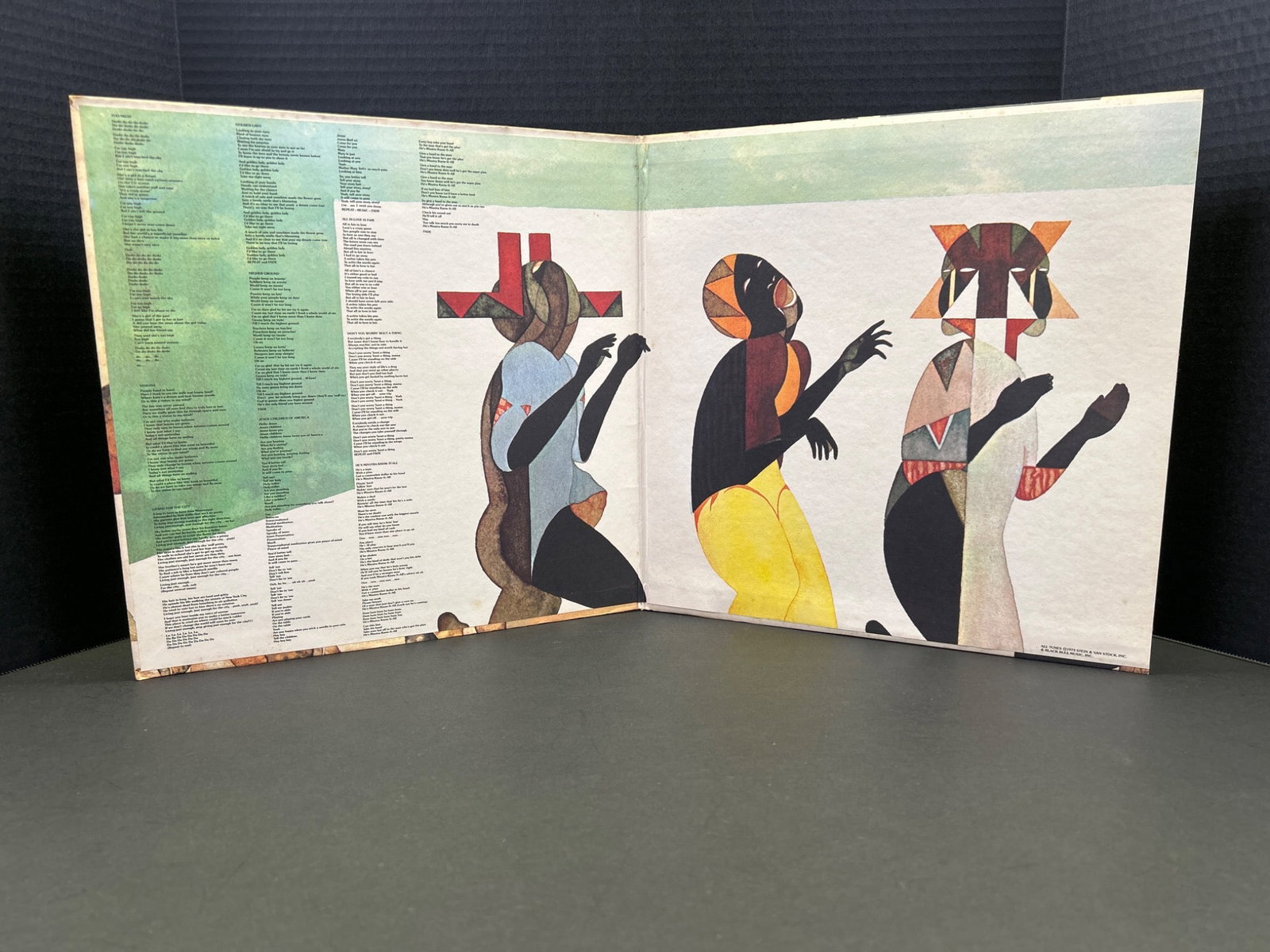 Revolutionary Immigrants Vinyl Record with Original Sleeve and Gatefold Artwork - 3