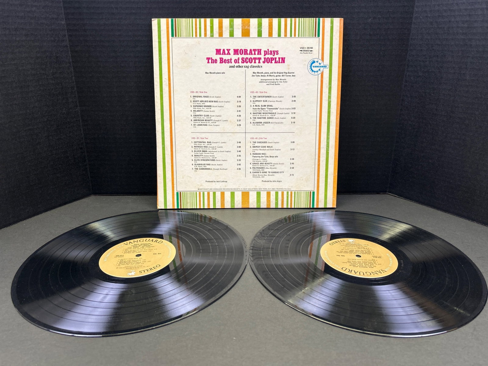 Max Morath Plays The Best Of Scott Joplin Vinyl Record Set - 3