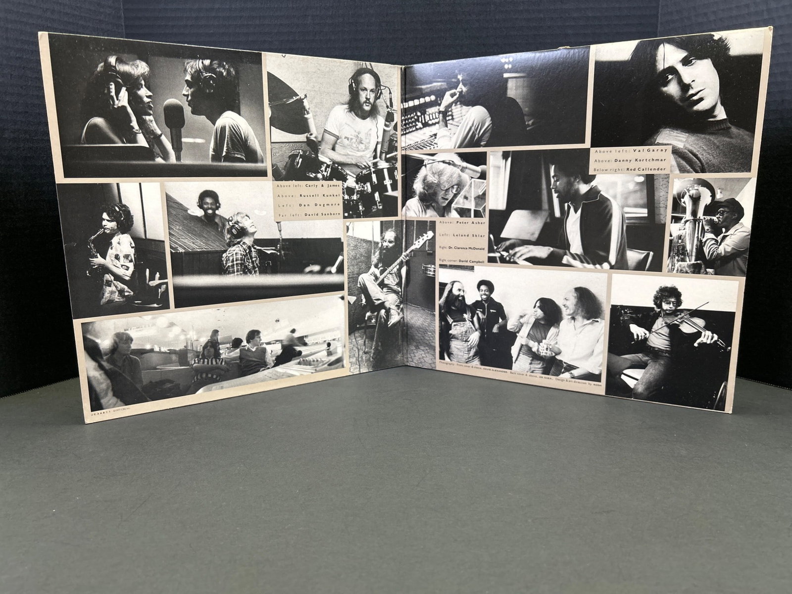 James Taylor Vinyl Record Album with Gatefold and Lyric Insert - 3
