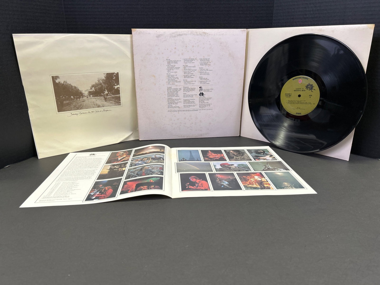 Grateful Dead's Europe 72 live Vinyl Record Lot - 3