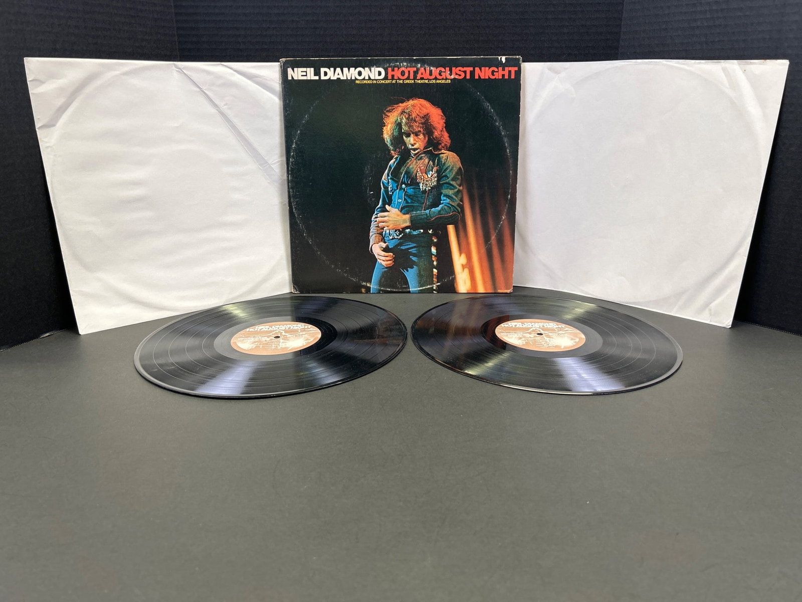 Neil Diamond 'Hot August Night' Double Vinyl LP Gatefold Album (1 of 5)