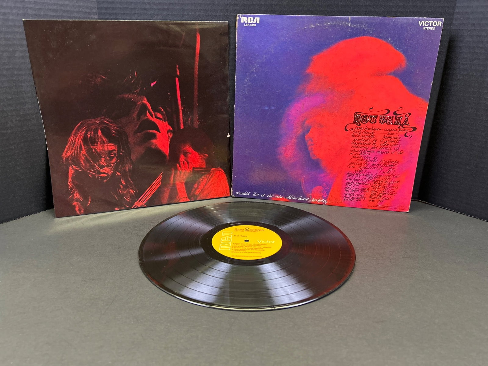 Hot Tuna Vinyl LP Album with Gatefold Cover - 2