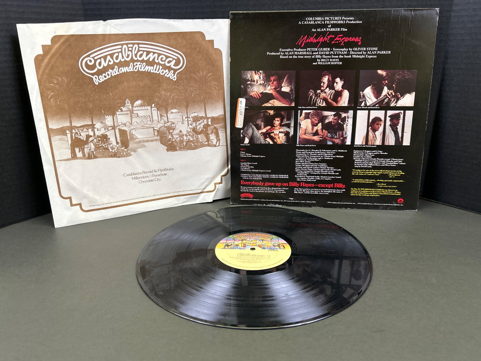 Midnight Express Original Soundtrack Vinyl LP by Giorgio Moroder - 2