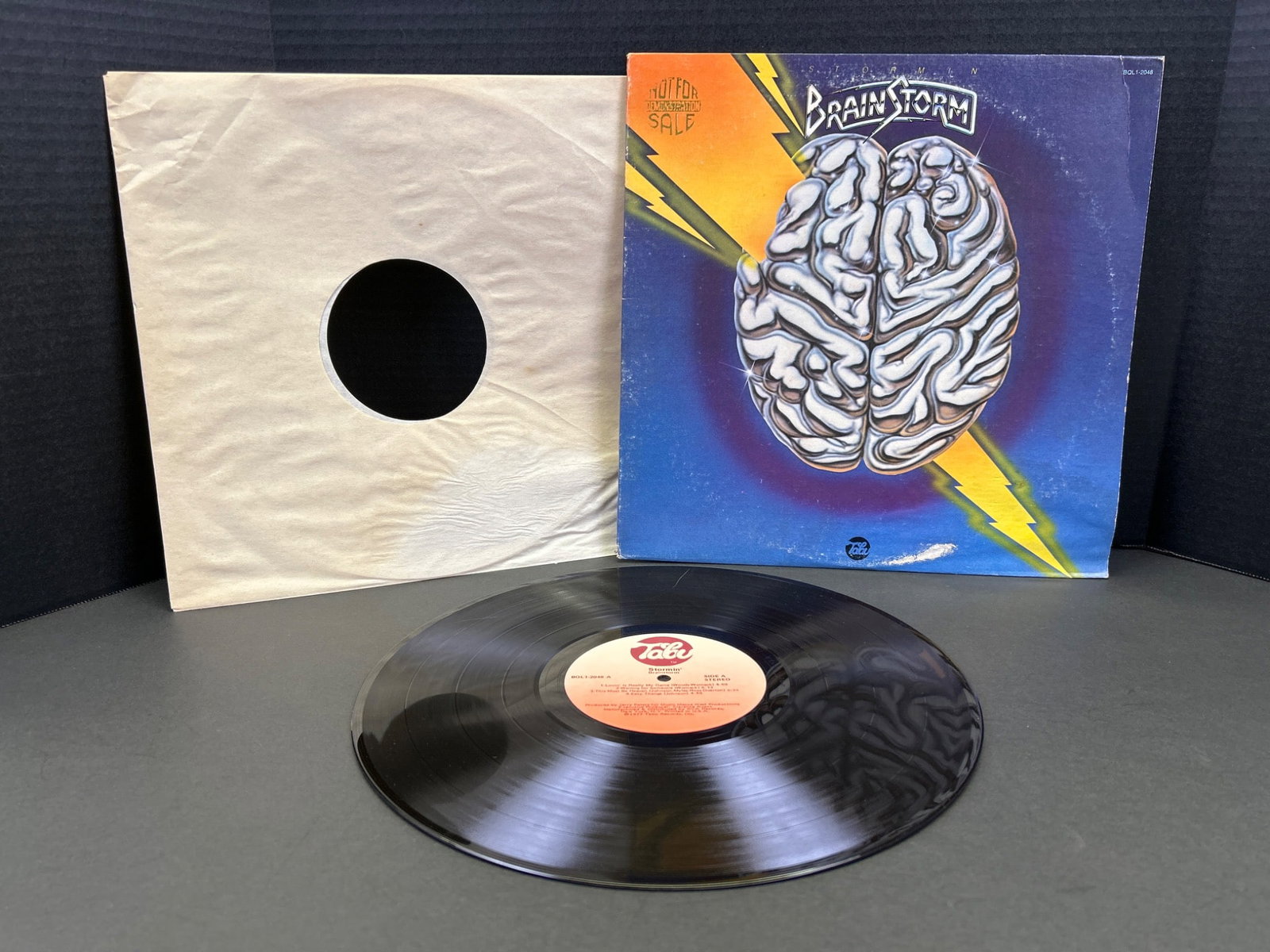 Brainstorm - 'Stormin'' Vinyl Record Album (1977, Tabu Records) (1 of 3)