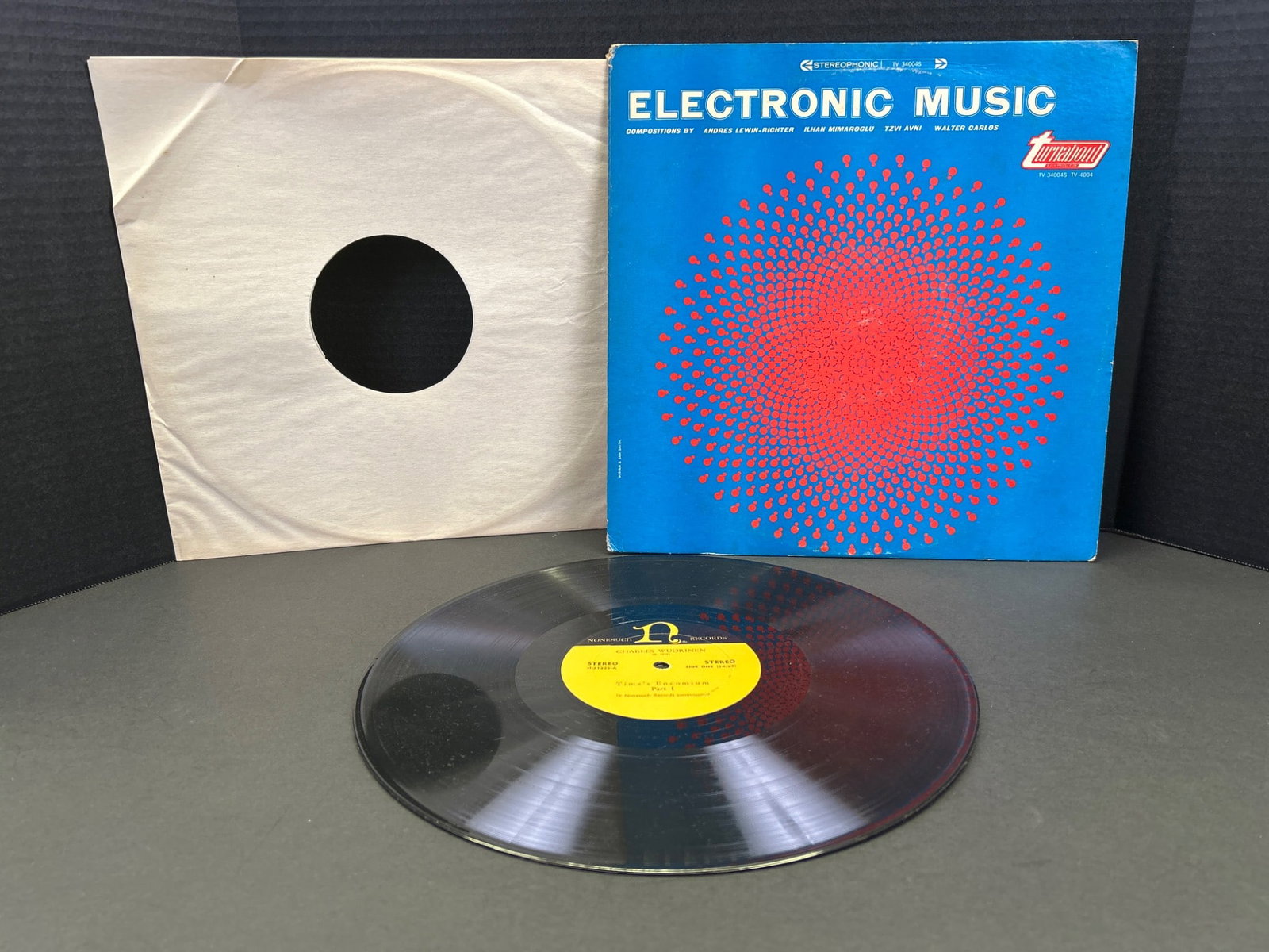 Electronic Music LP by Turnabout Records, TT 33028, Stereo (1 of 2)