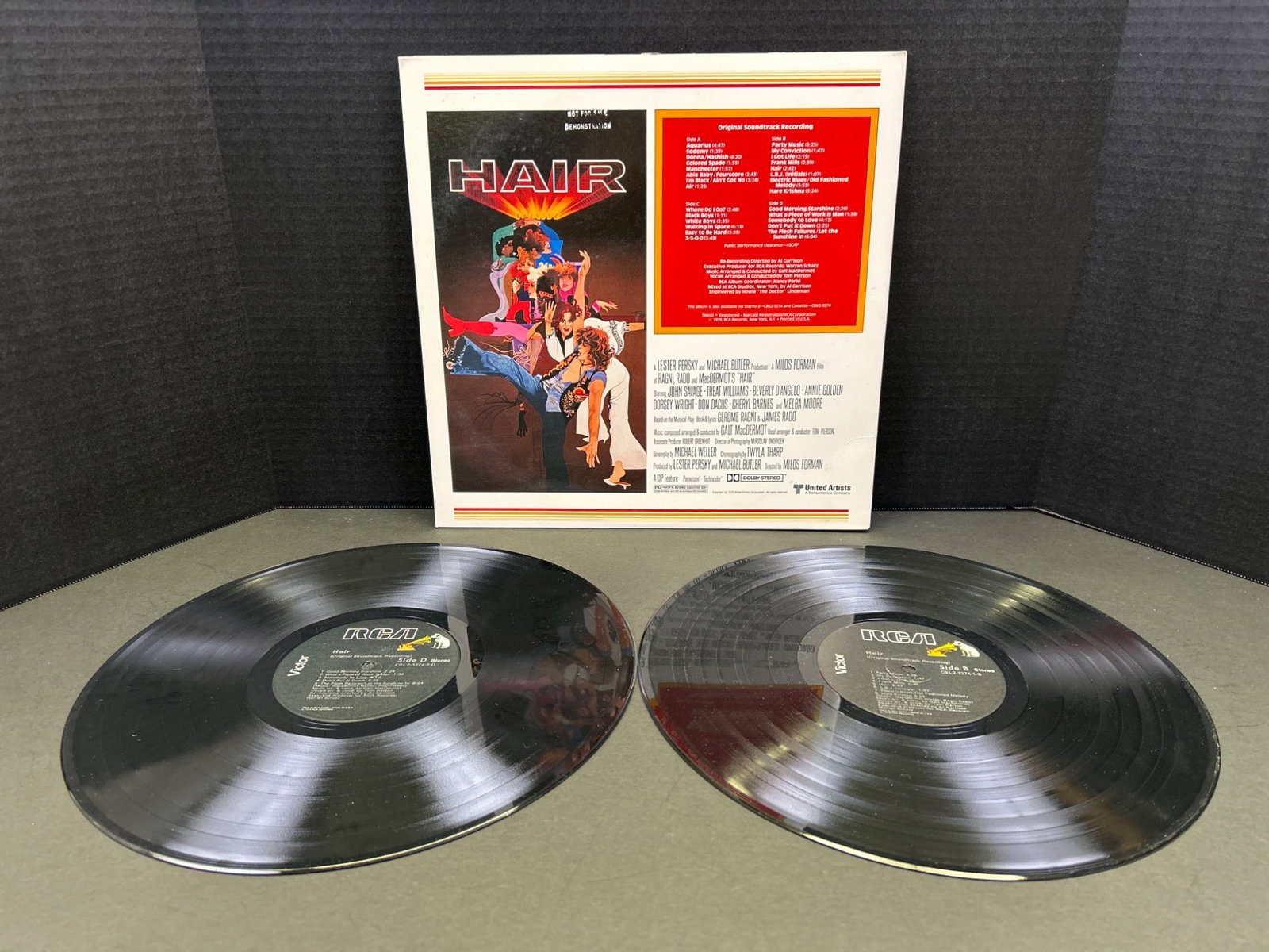 Hair Original Broadway Cast Recording 2-LP Vinyl Set - 2