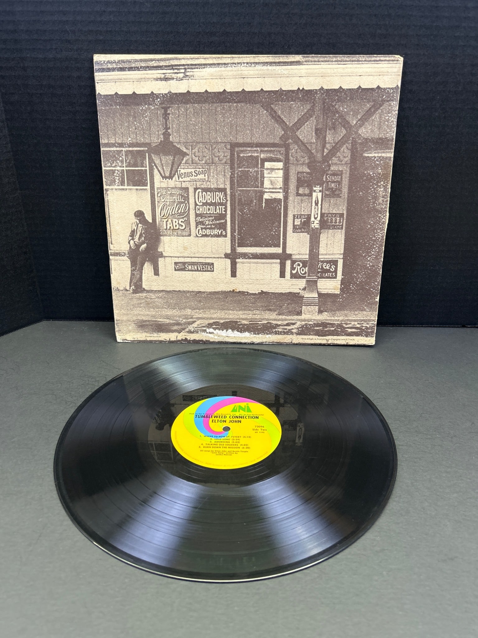 Elton John 'Tumbleweed Connection' Vinyl LP with Gatefold Cover and Inserts - 2