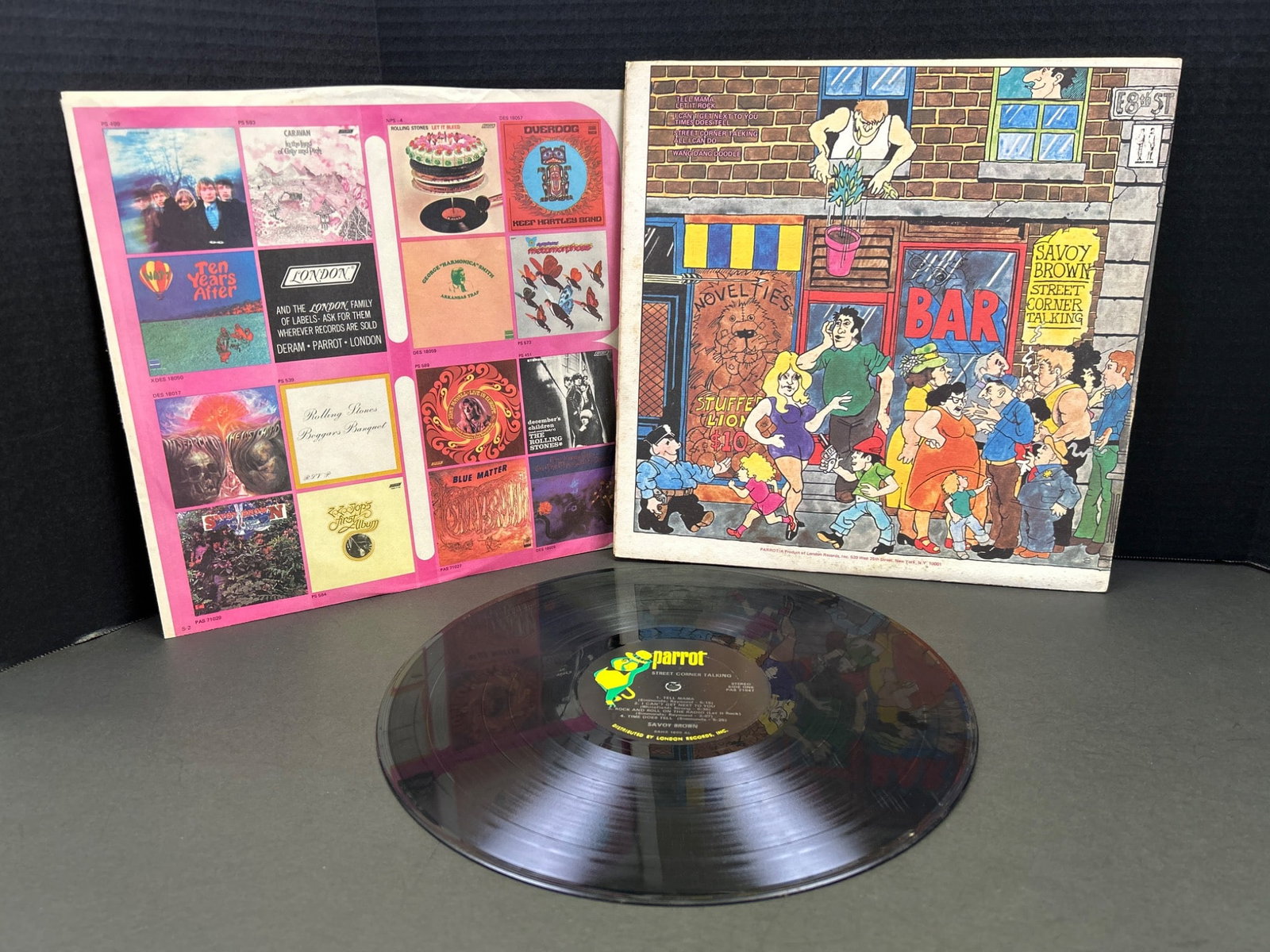 Savoy Brown 'Street Corner Talking' Vinyl LP Album with Gatefold Sleeve - 2
