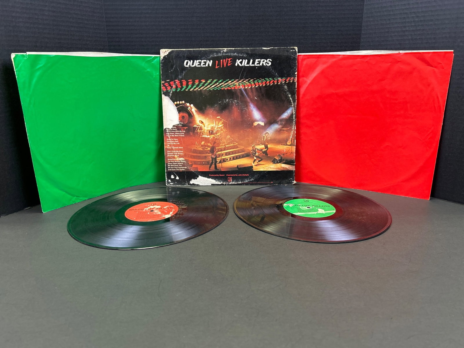 Queen Live Killers Double Vinyl LP 1979 Album with Original Sleeves - 2