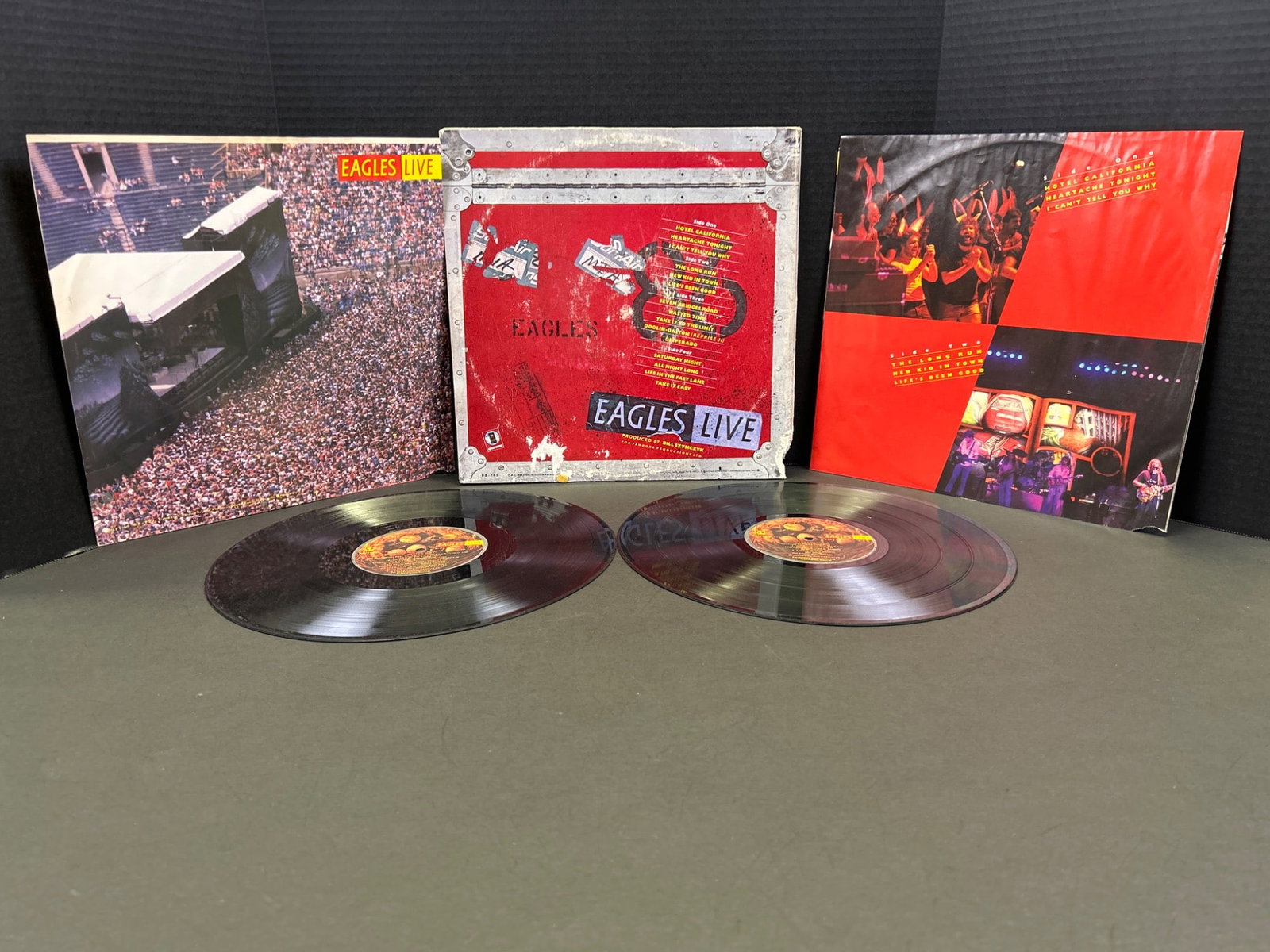 Eagles Live Double LP Vinyl Record Album by Asylum Records 1980 - 2