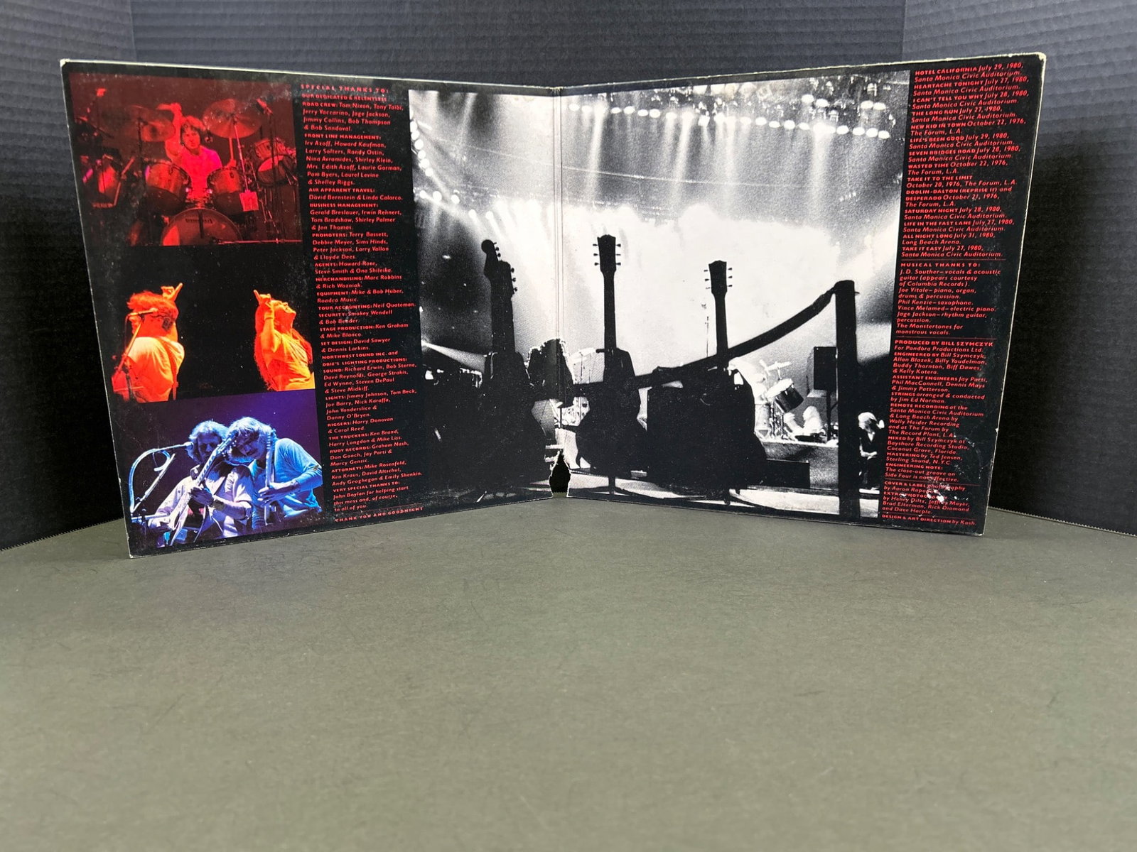 Eagles Live Double LP Vinyl Record Album by Asylum Records 1980 - 3
