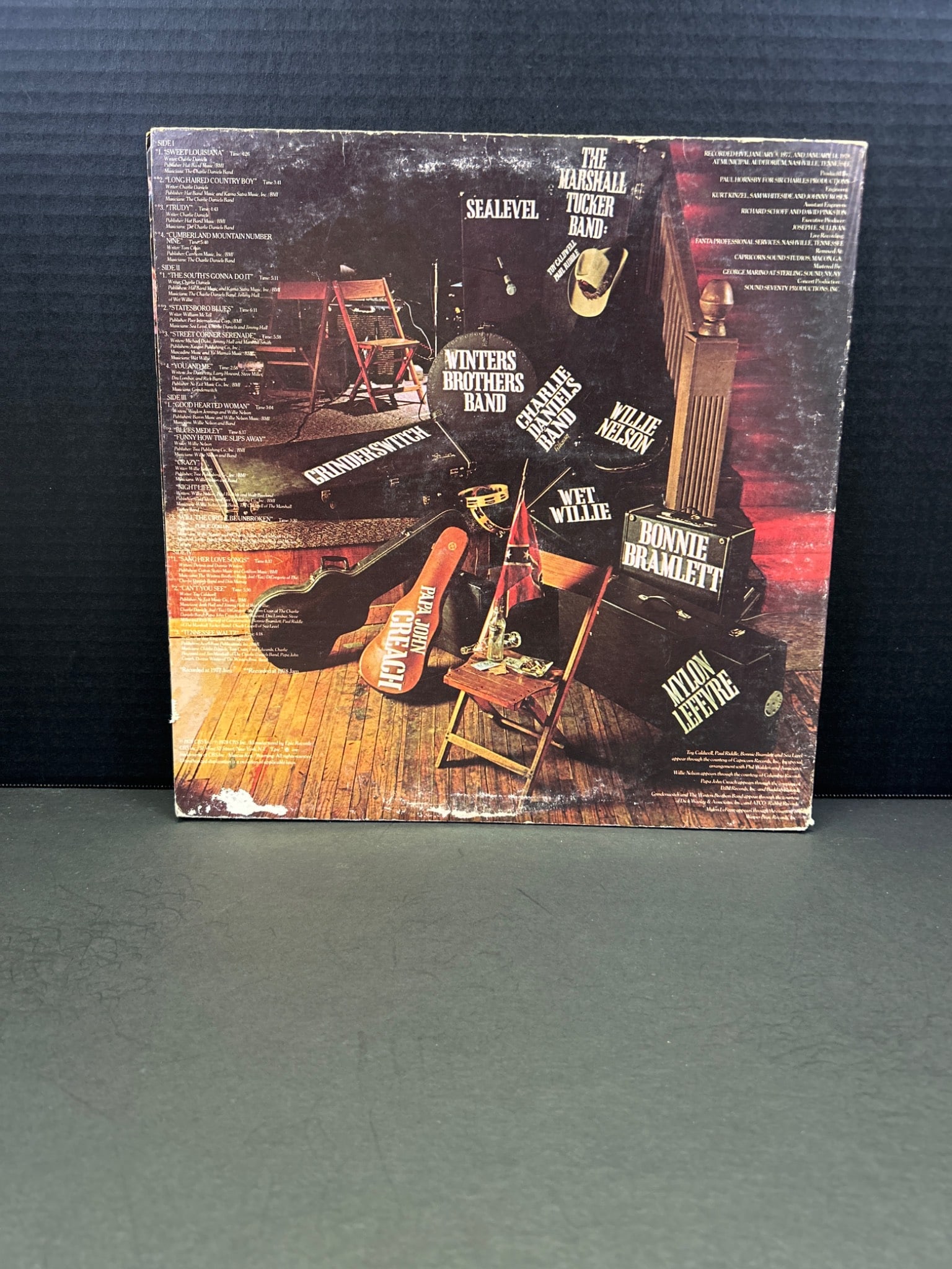 Volunteer Jam Volume 1 Vinyl Record Set With Gatefold Sleeve - 4