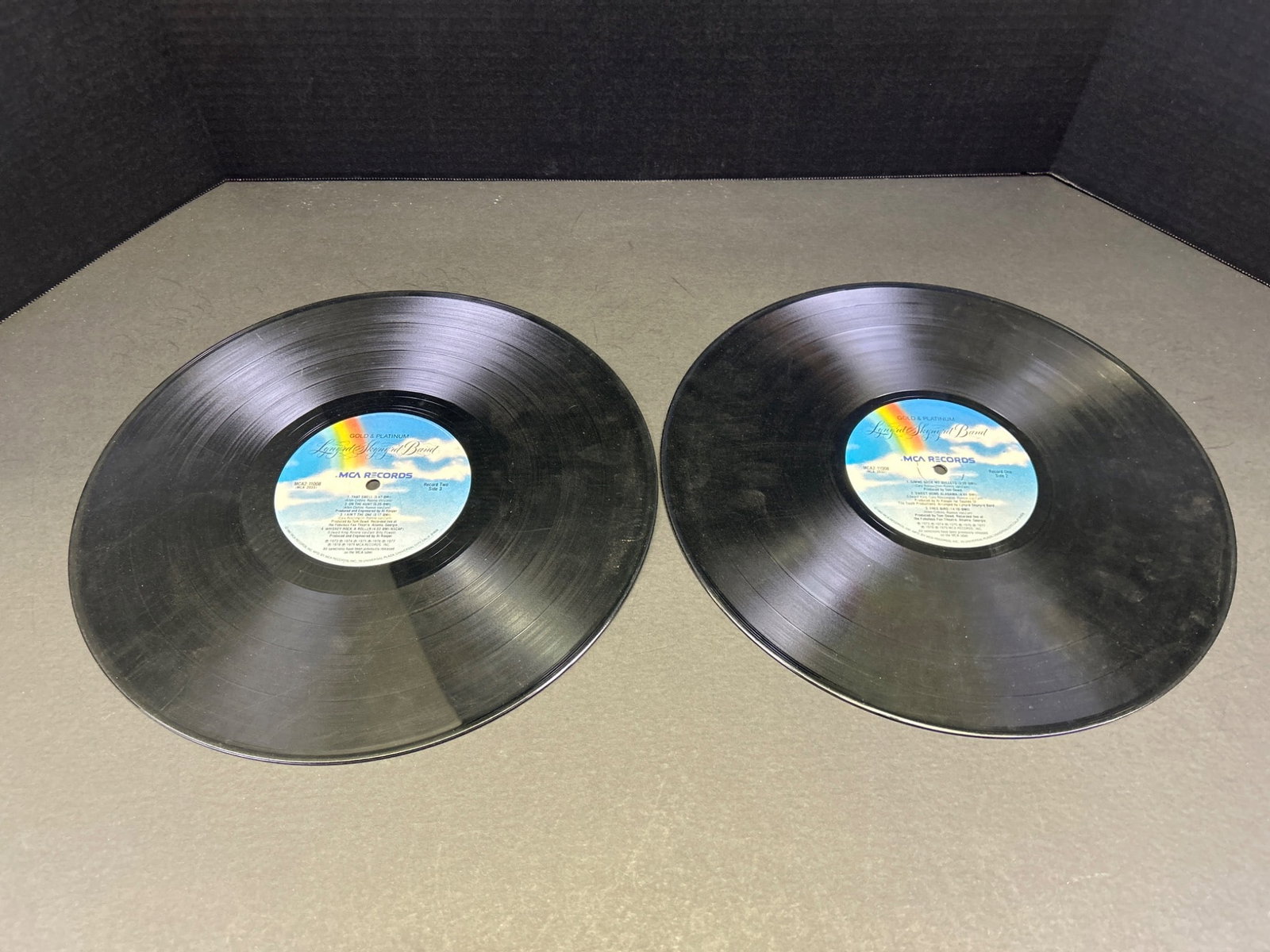 Lynyrd Skynyrd Gold & Platinum Double Vinyl LP Set with Gatefold Cover - 4
