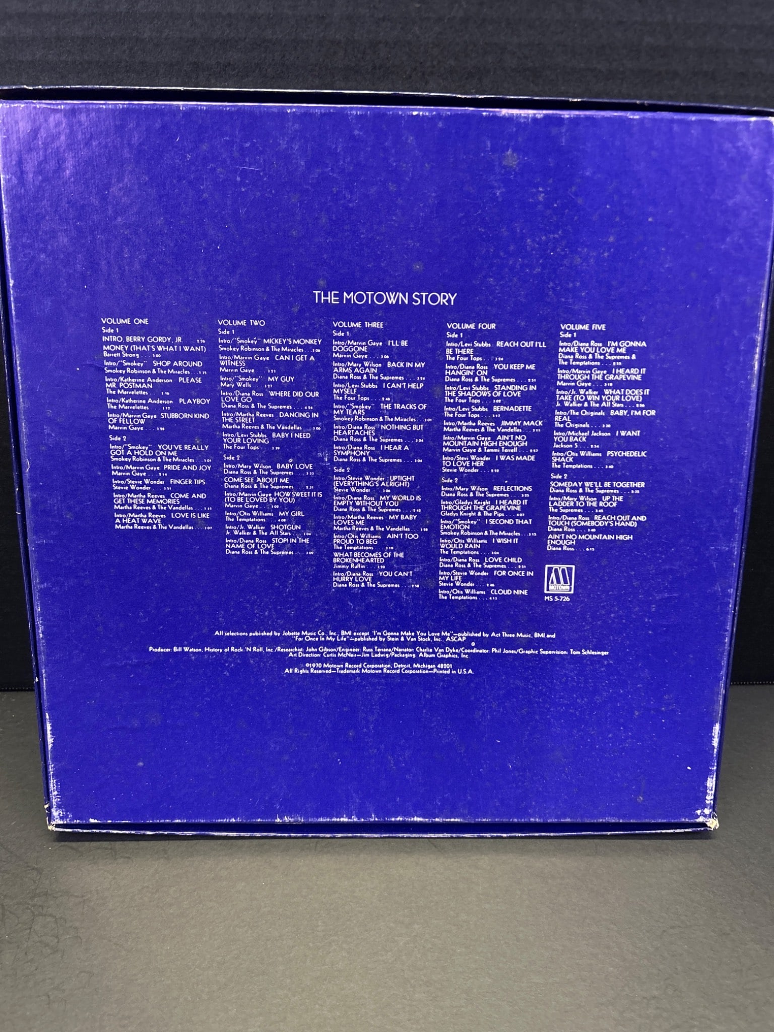 The Motown Story Vinyl Record Collection (5-LP Box Set) - 8