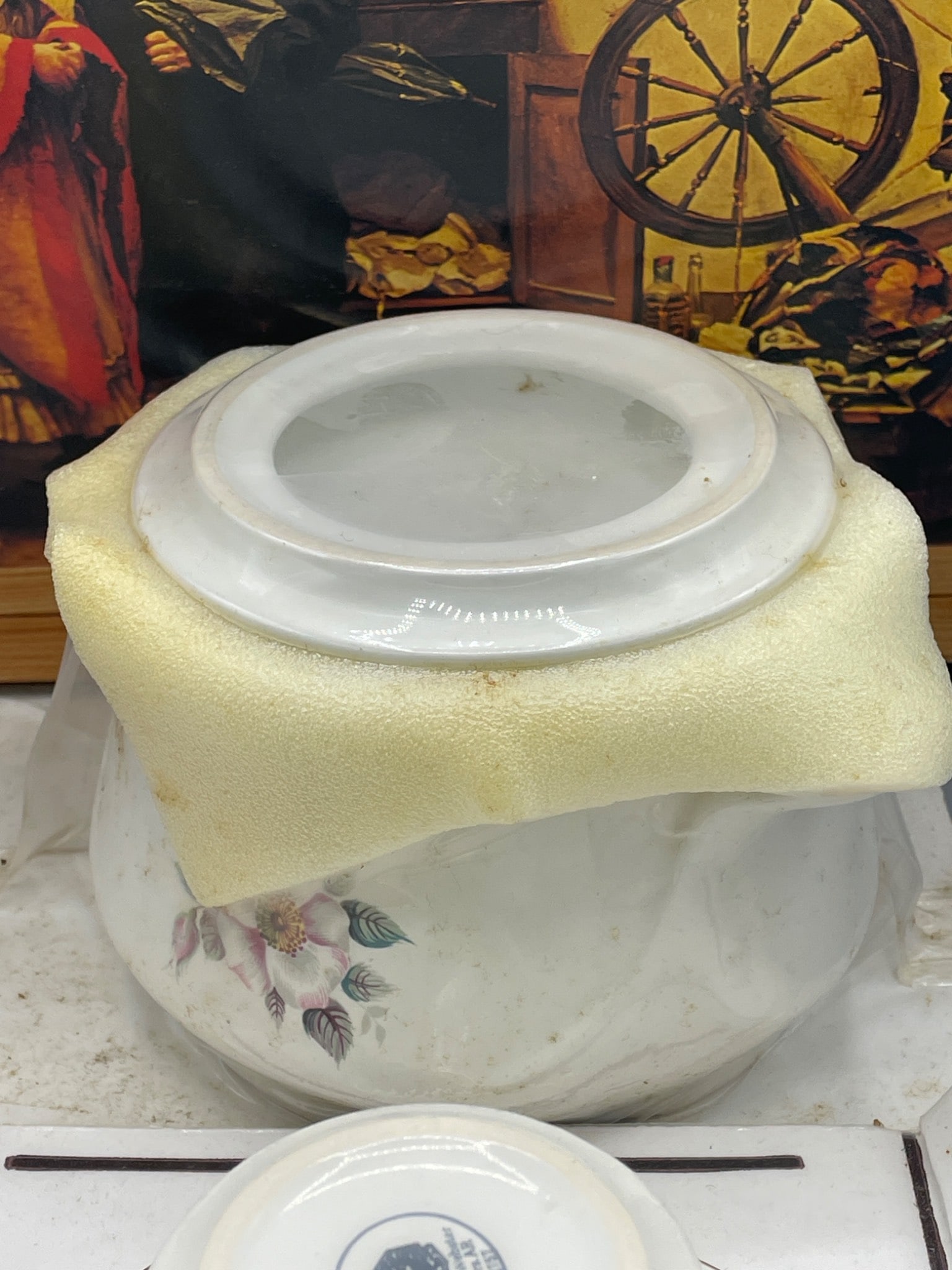 House of Webster Rogers, AR 72157 Ceramic Dish Set with Frame - 2