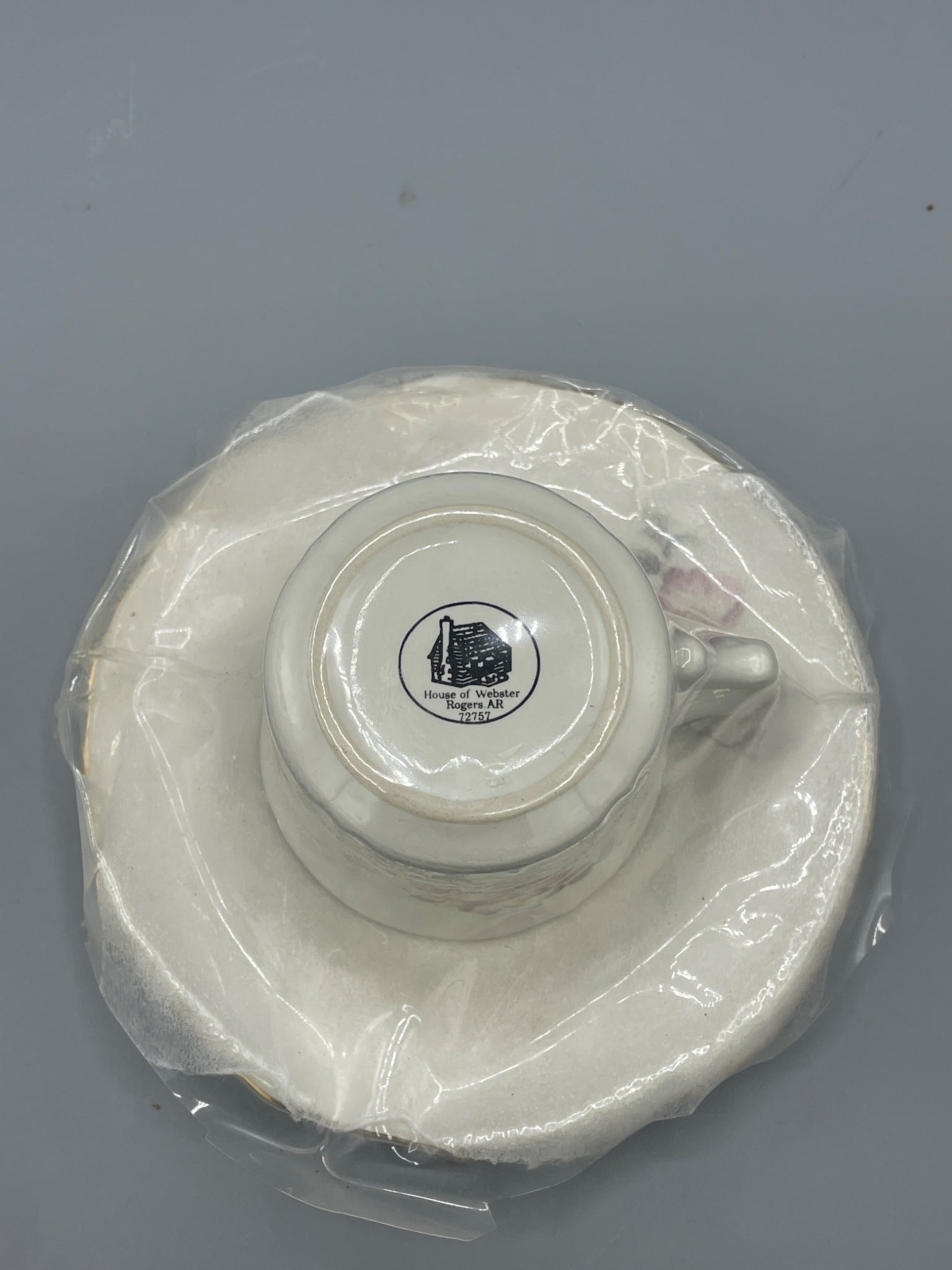 House Of Webster Rogers AR Ceramic Cup And Saucer Set - 2