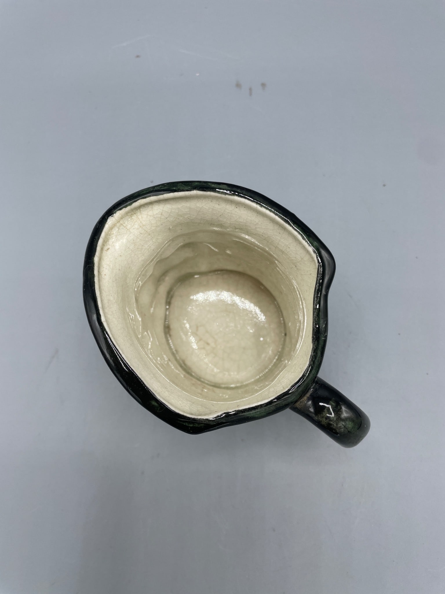 Occupied Japan Ceramic Character Mug with Handle, 5 inches - 3