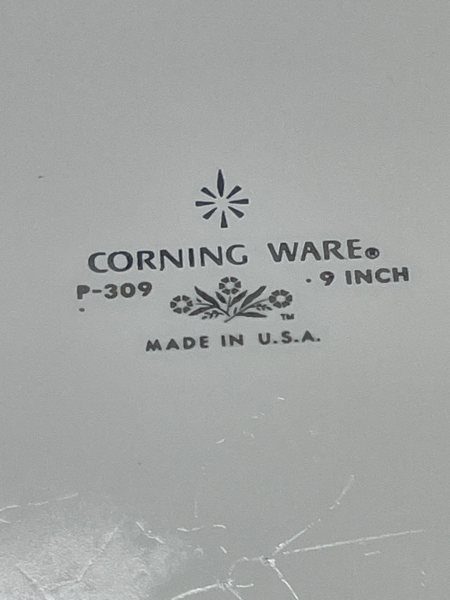 Corning Ware P-309 9-Inch Pie Plates Made in USA - 5