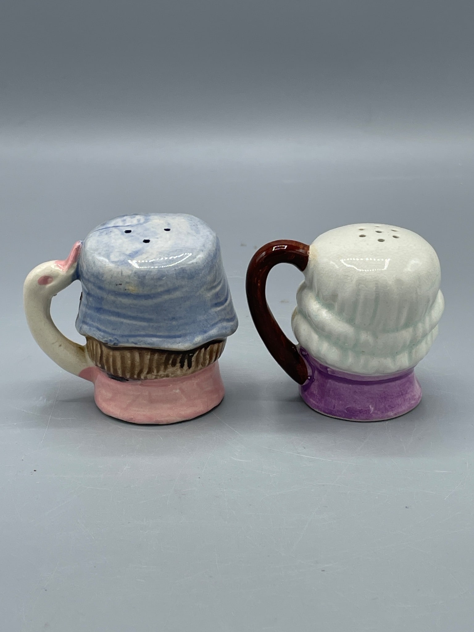 Ceramic Salt and Pepper Shakers Made in Japan - 2