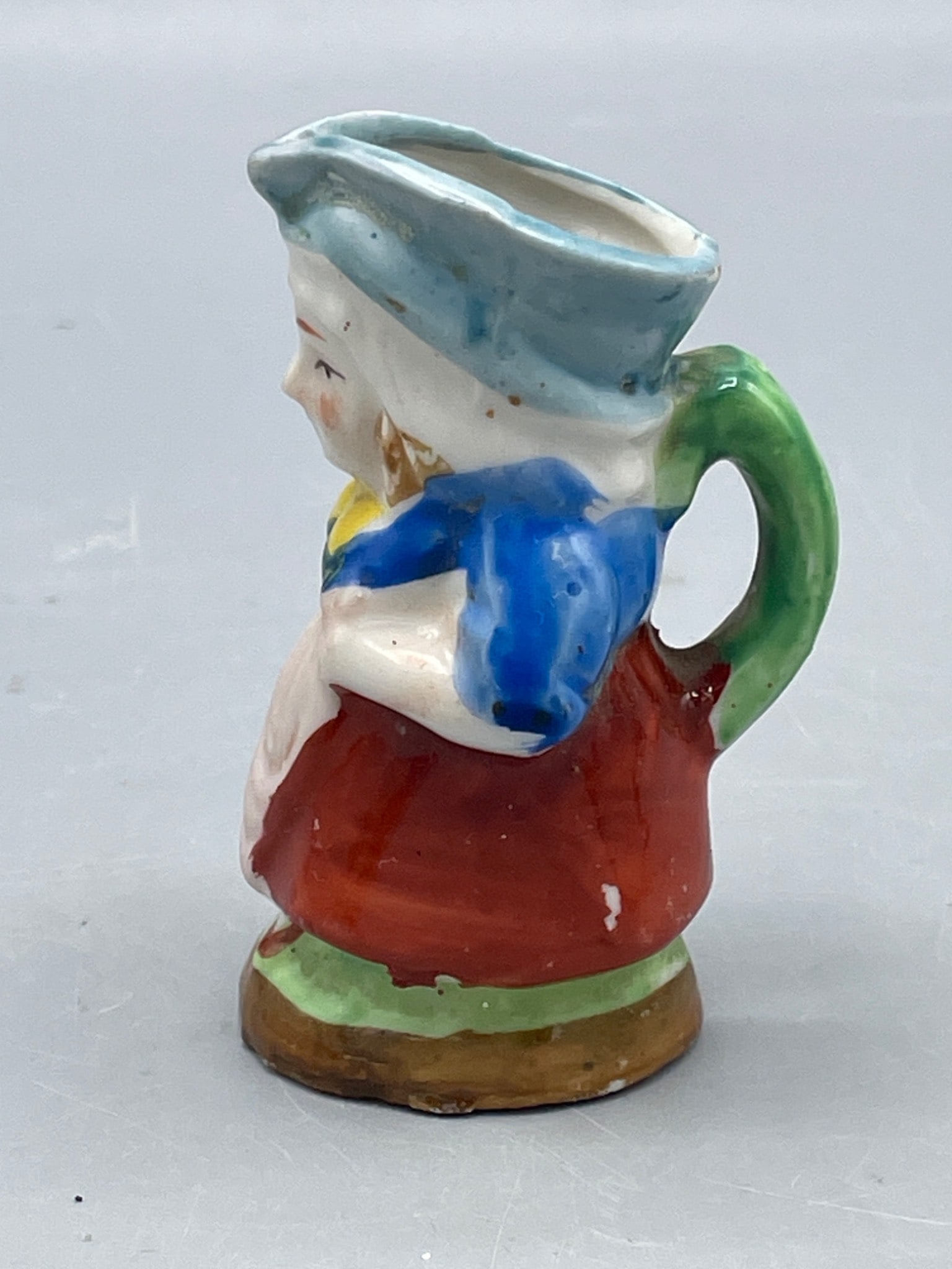 Toby style mug Small Ceramic Porcelain Figure with â€˜Made in Occupied Japanâ&# - 2