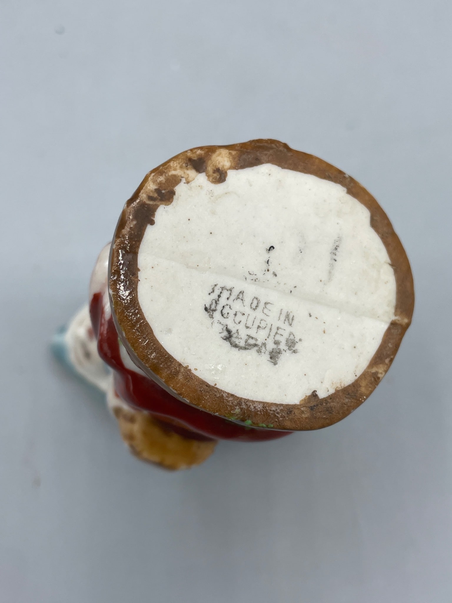 Toby style mug Small Ceramic Porcelain Figure with â€˜Made in Occupied Japanâ&# - 5