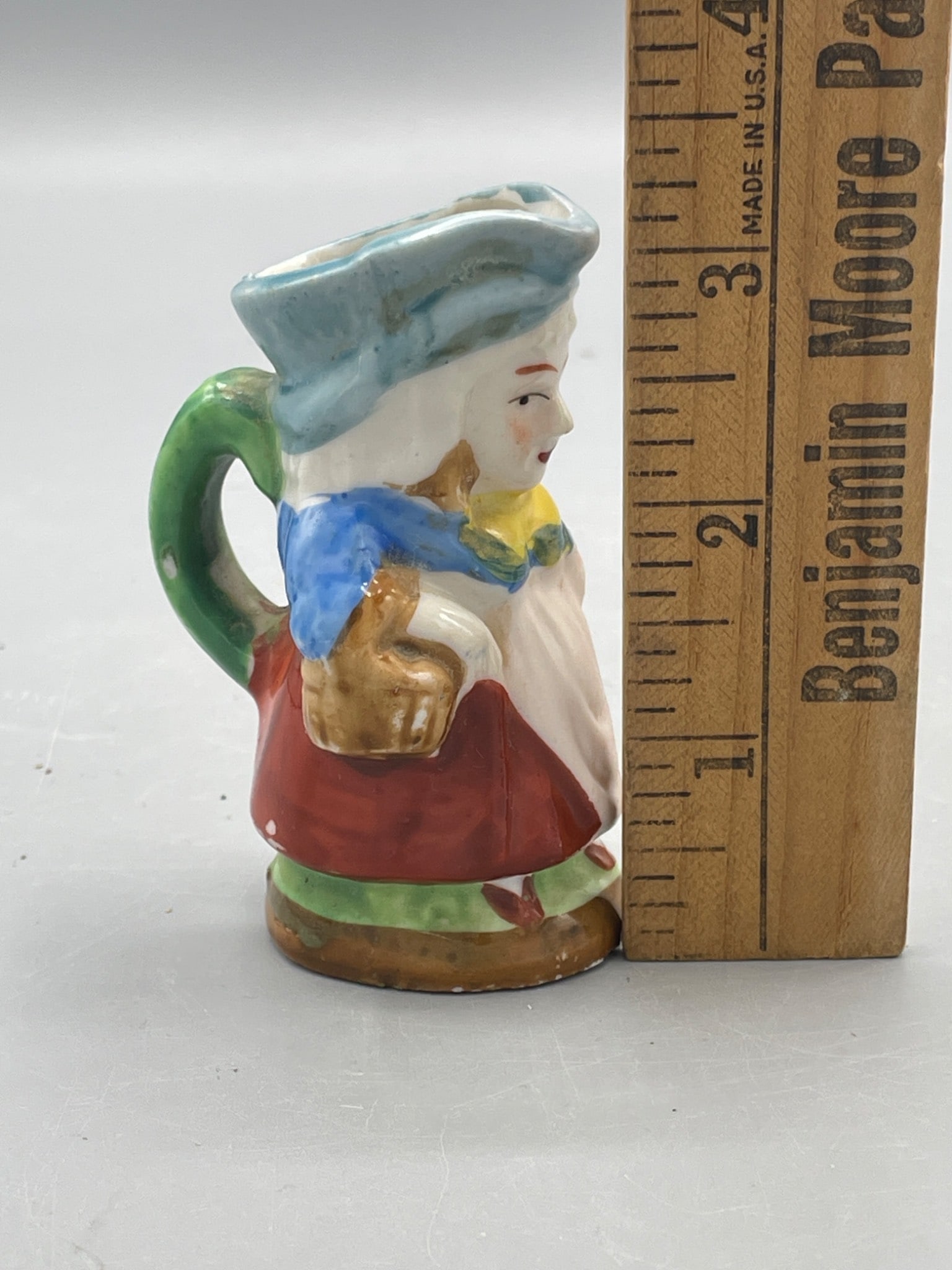 Toby style mug Small Ceramic Porcelain Figure with â€˜Made in Occupied Japanâ&# - 6