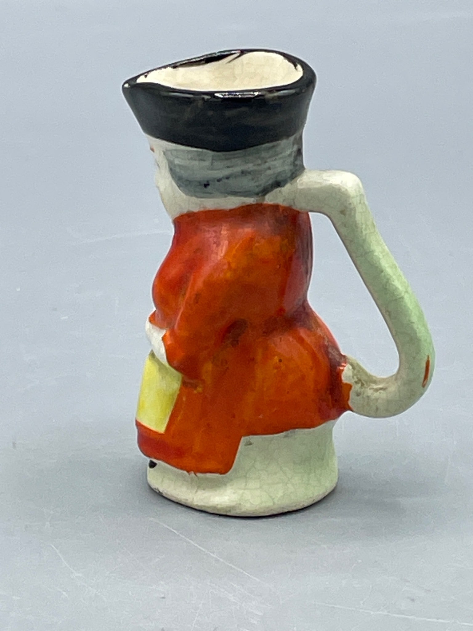 Ceramic Pitcher Figure Marked 'Made in Japan,' Approximately 3 Inches Tall - 2