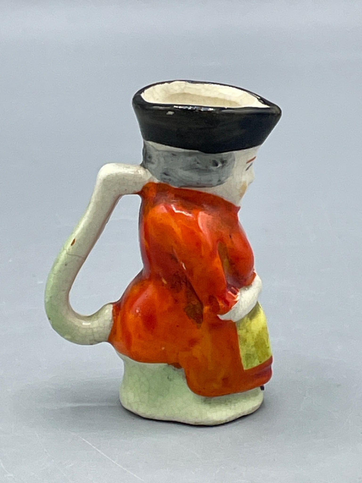 Ceramic Pitcher Figure Marked 'Made in Japan,' Approximately 3 Inches Tall - 3