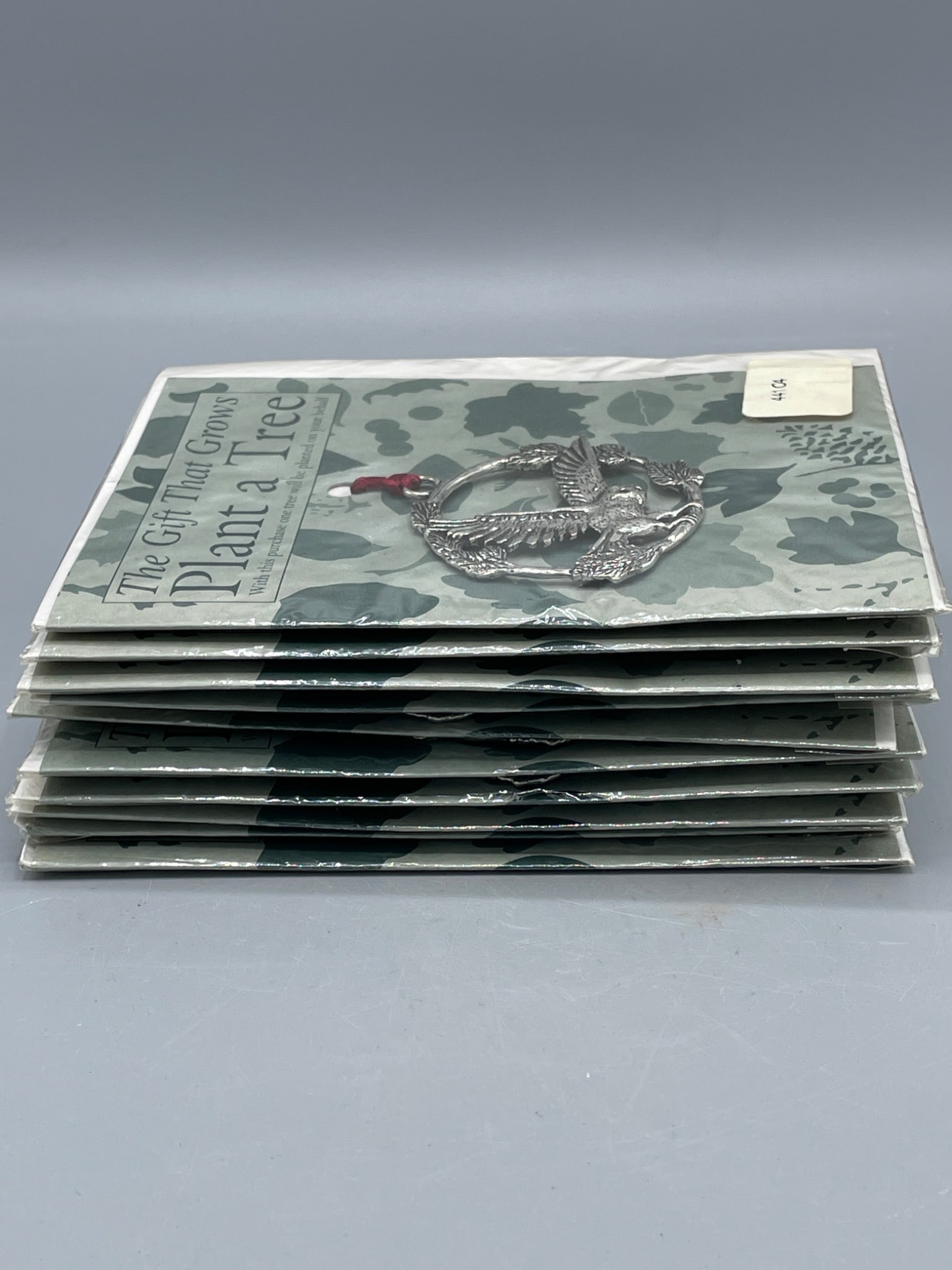 10 Seagull Pewter Tree Ornaments with Packaging - 4