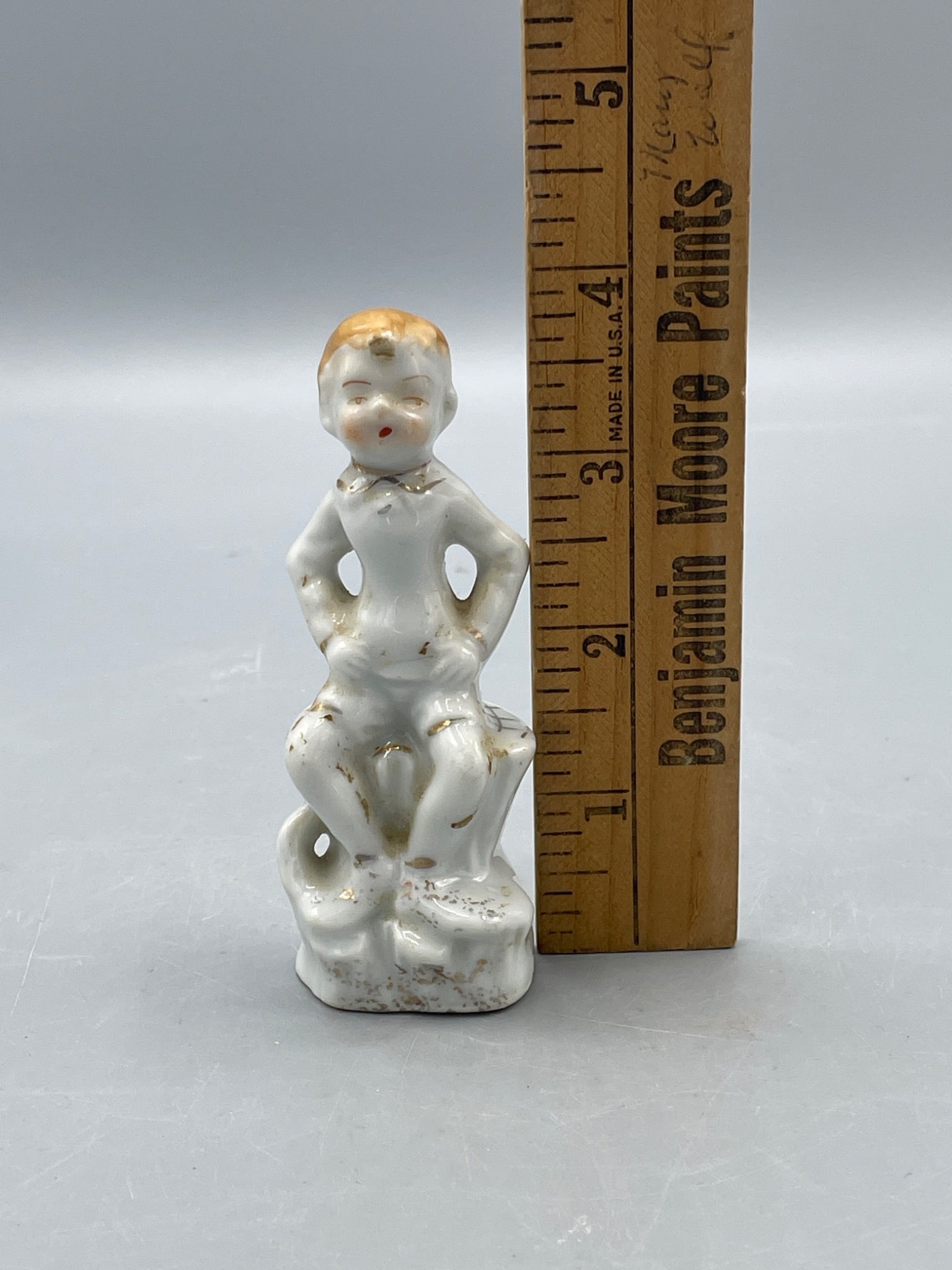 Porcelain Figurine with 'Made in Japan' Marking - 4
