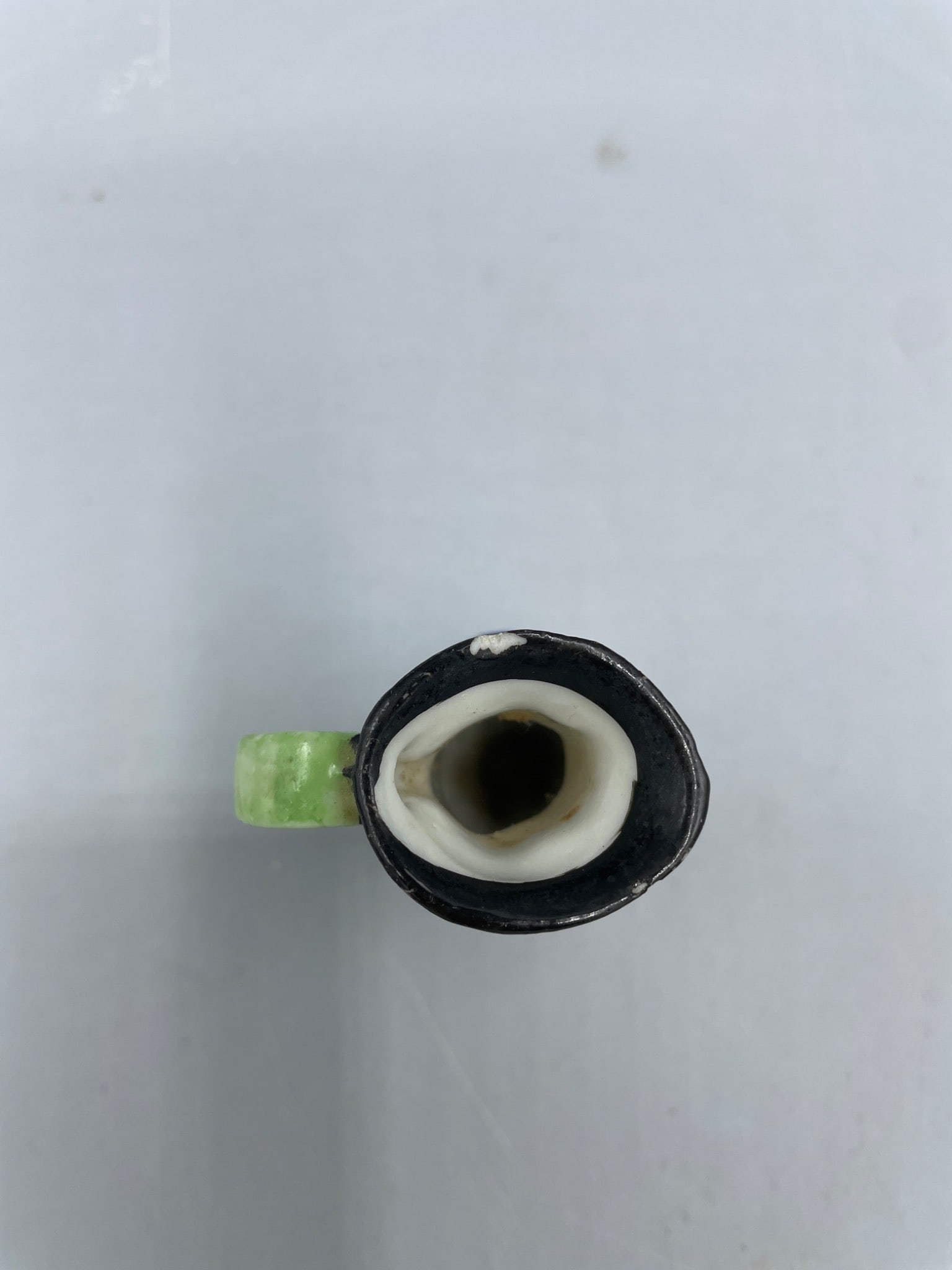 Miniature Ceramic Toby Jug in Colonial Attire, Approximately 2 Inches - 4