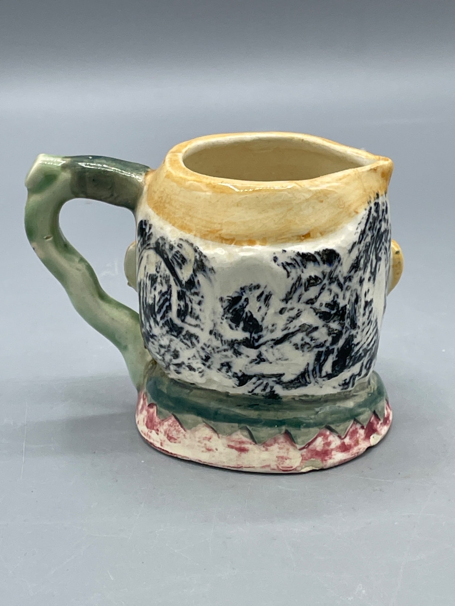 Ceramic Toby style mugÂ with E.W. Mark, Made in Occupied Japan, 1940s - 2