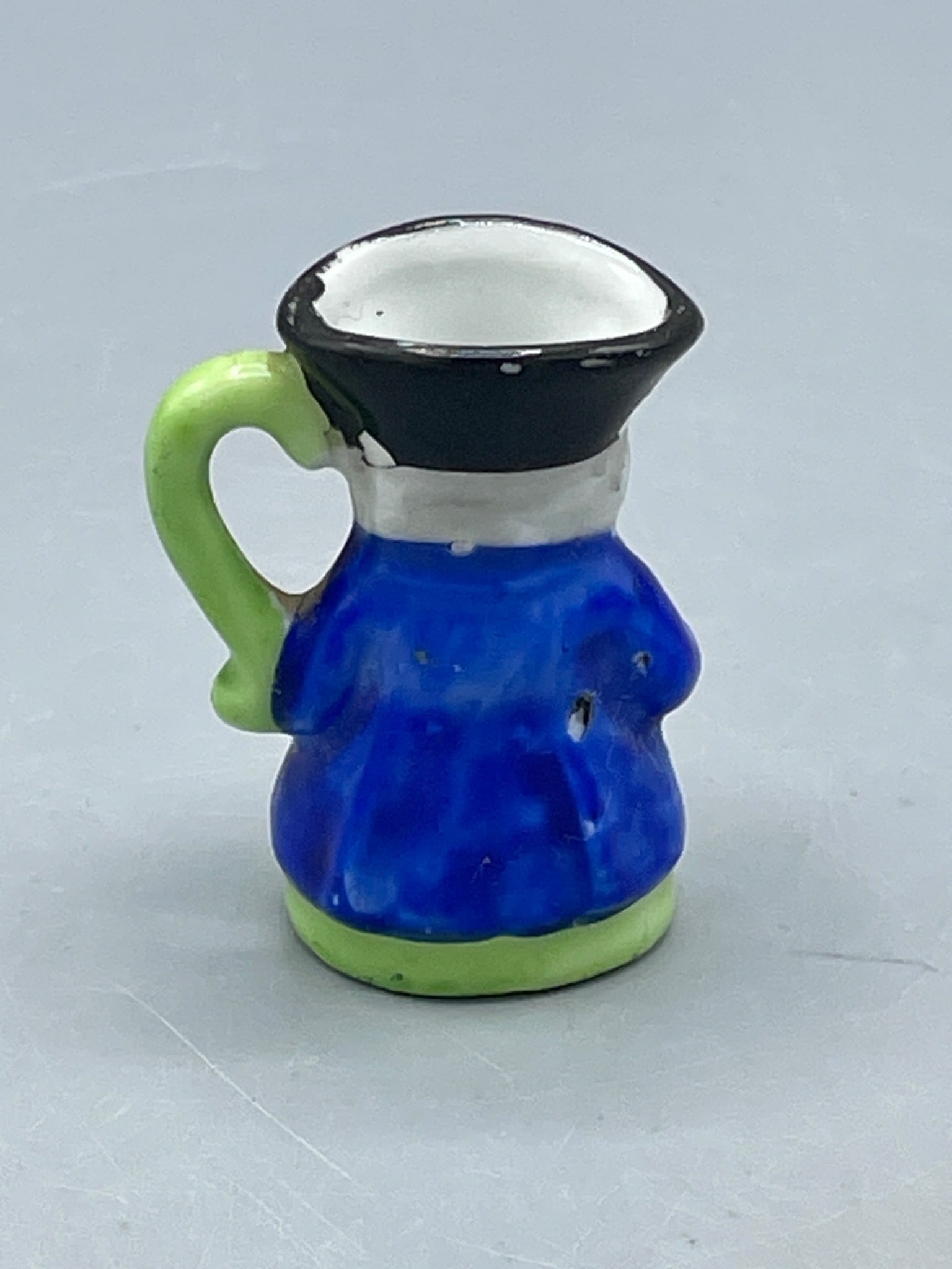 Miniature Ceramic Toby Jug with Japan Marking, 20th Century - 2