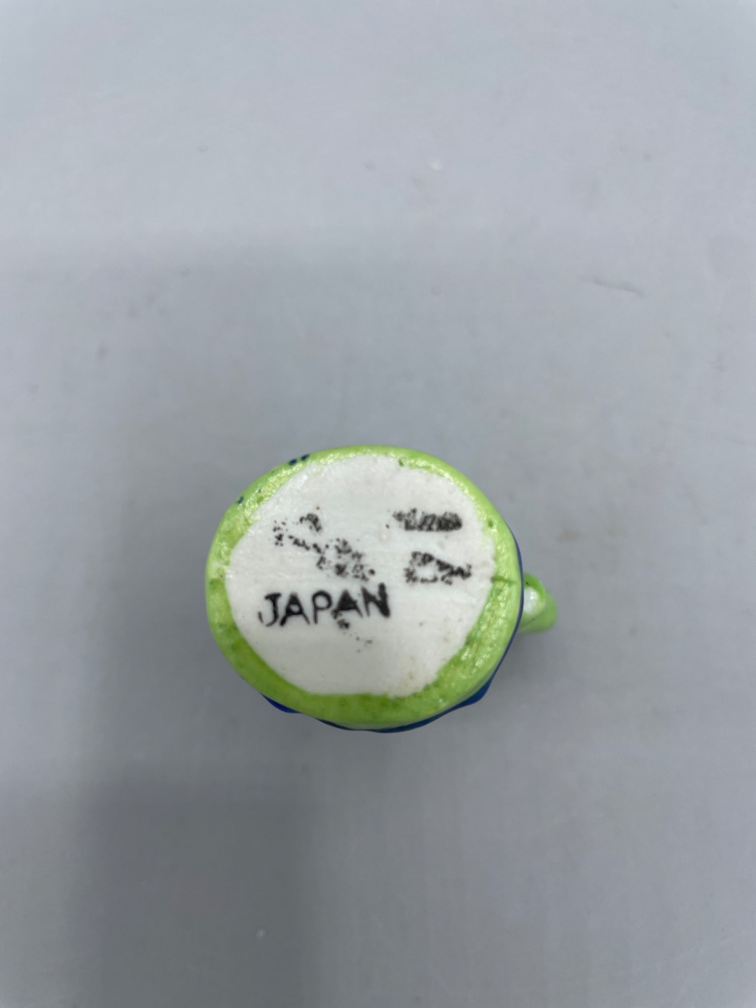 Miniature Ceramic Toby Jug with Japan Marking, 20th Century - 4