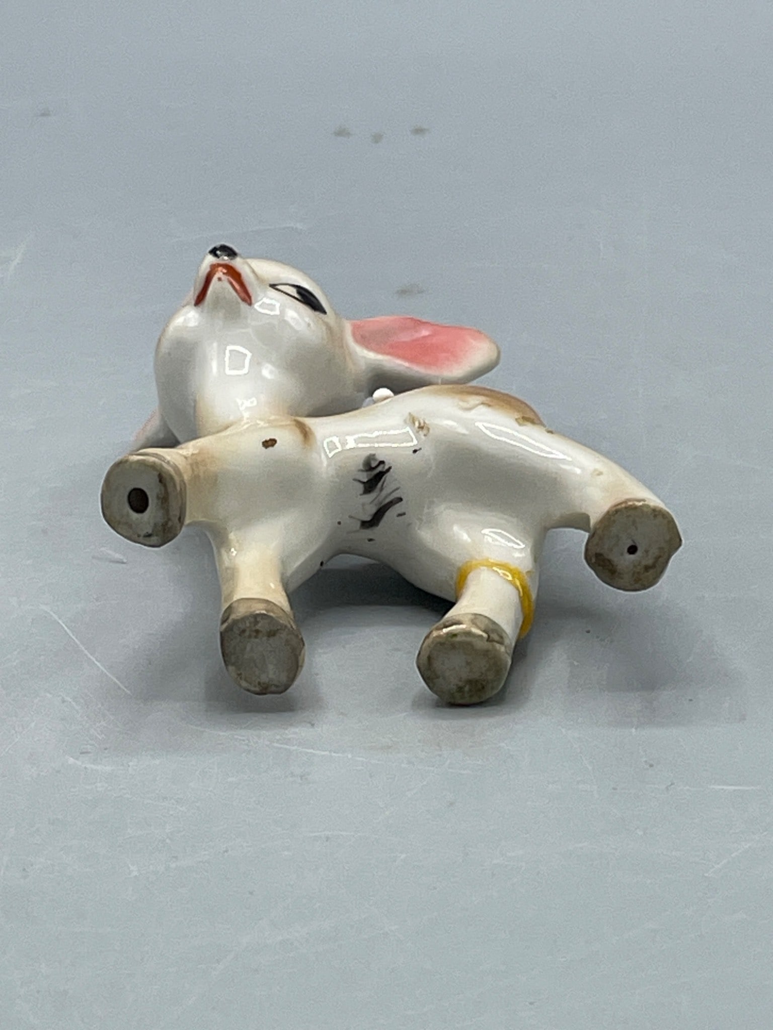Small Ceramic Deer Figurine with Hand-Painted Details - 3
