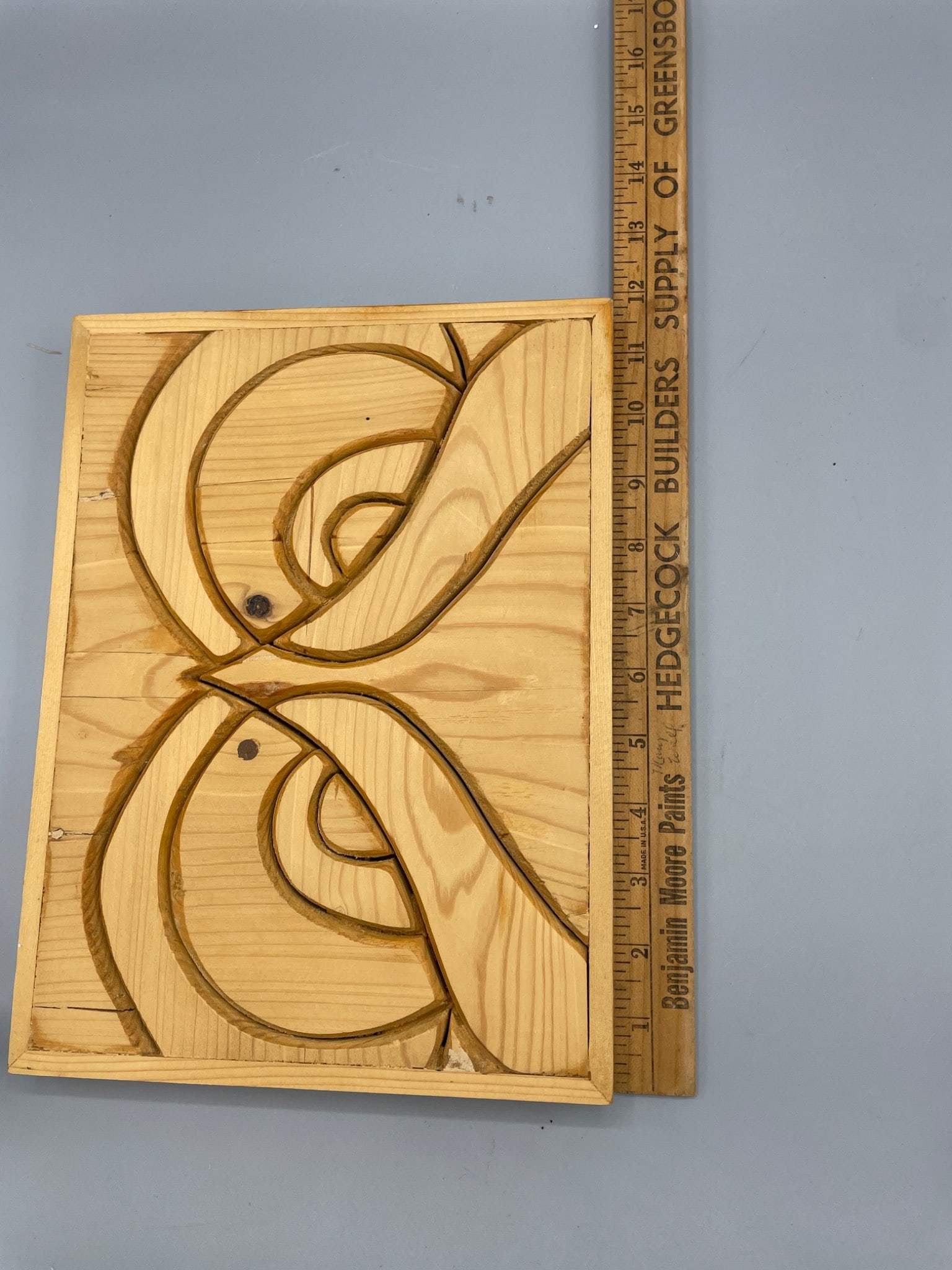 Handmade Wooden Wall Art Featuring Owl Design - 4