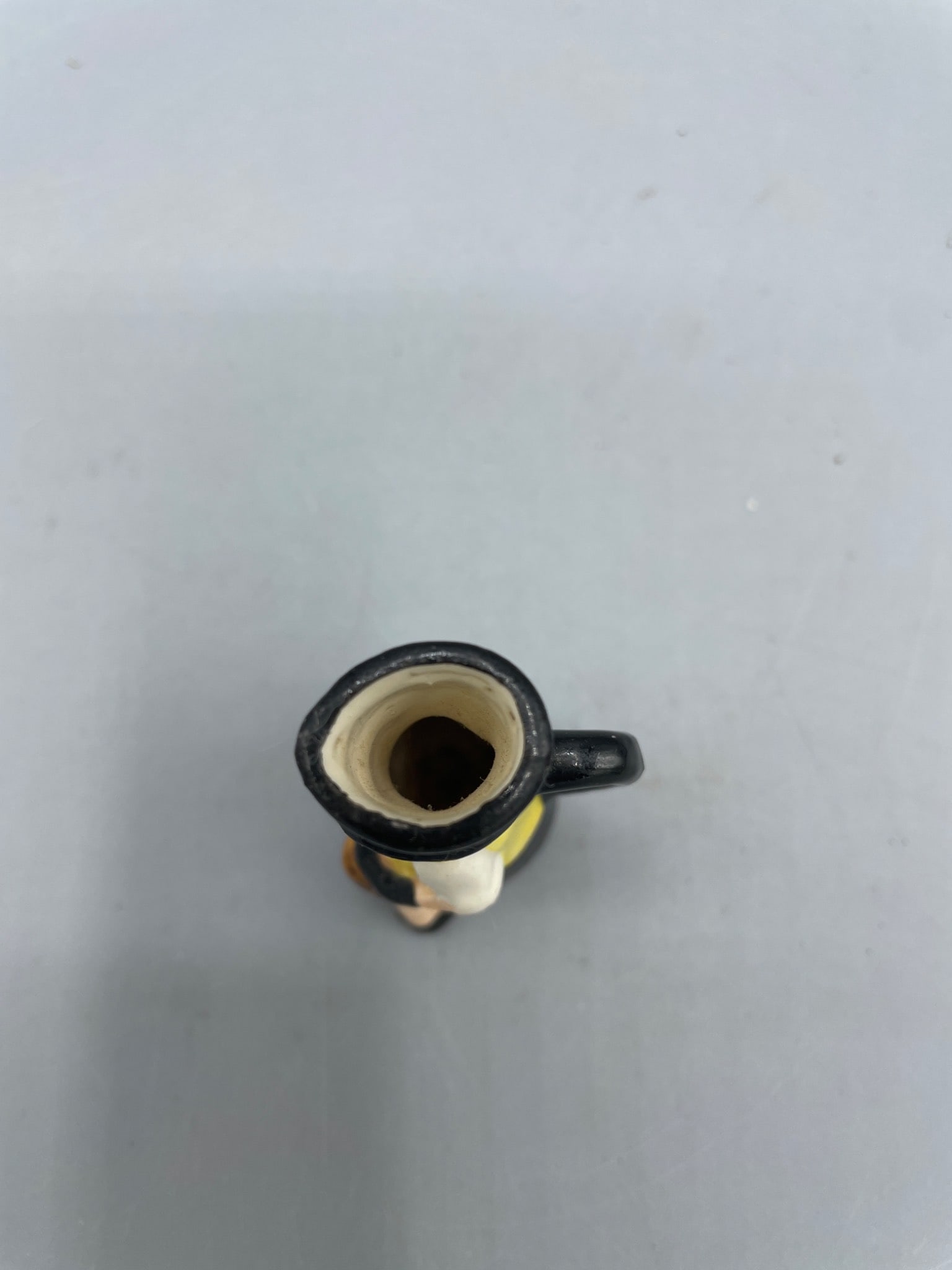 Hand-Painted Ceramic Miniature Pitcher, Marked 'Made in Japan' - 4