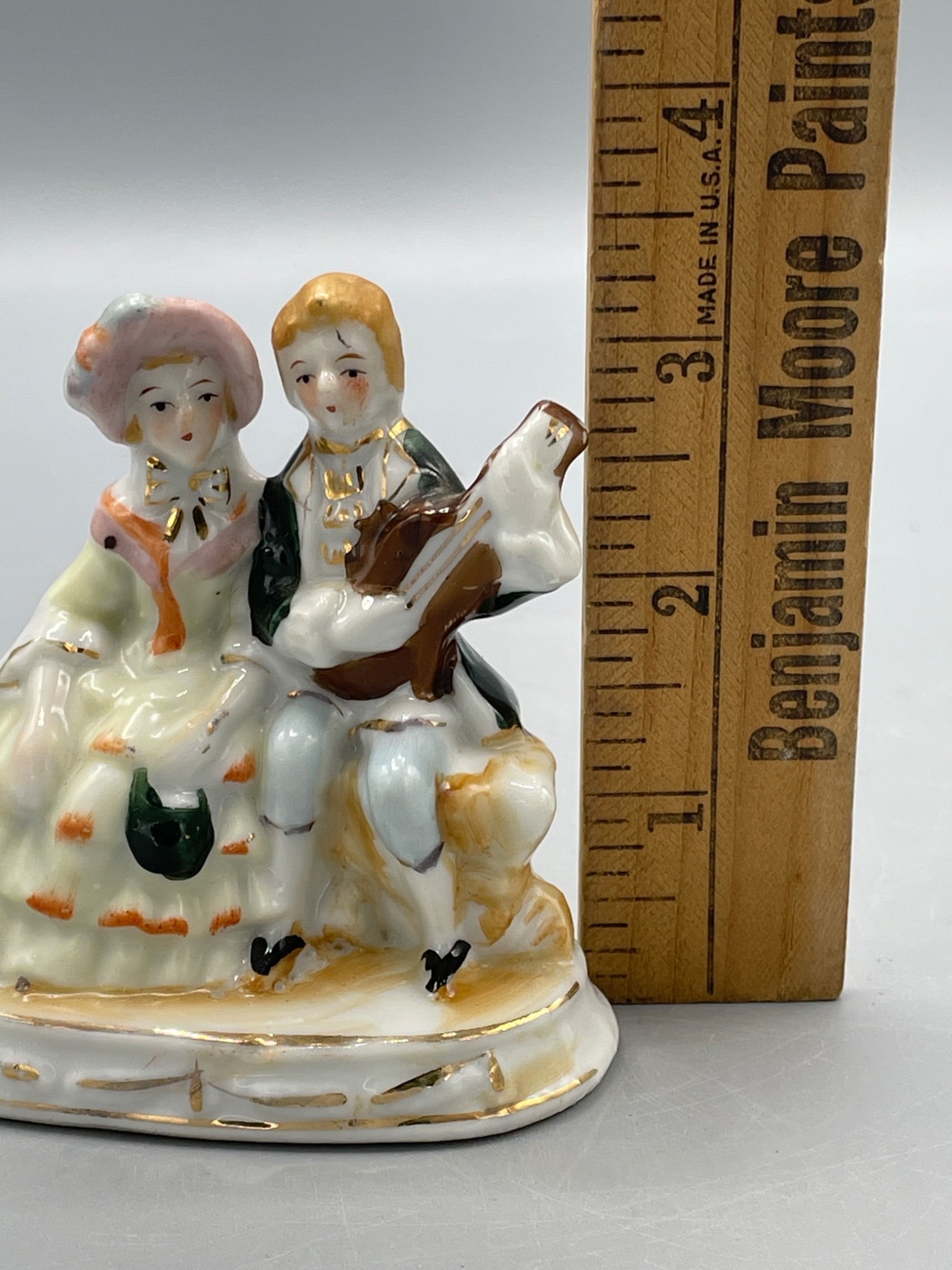 Porcelain Figurine With 'Made in Occupied Japan' Marking - 5